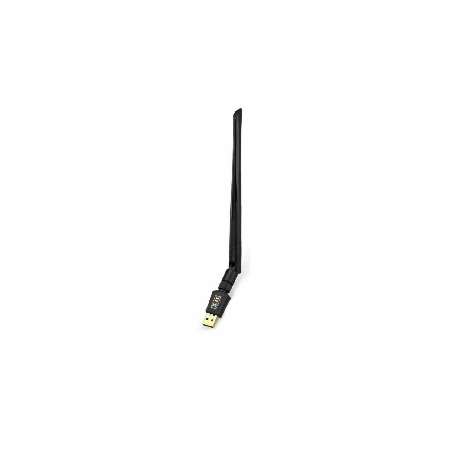 Adaptateur sans fil USB Wi-Fi 802.11ac AC600; clé WPS; Antenne bibande 5 GHz; Antenne 5 dBi
