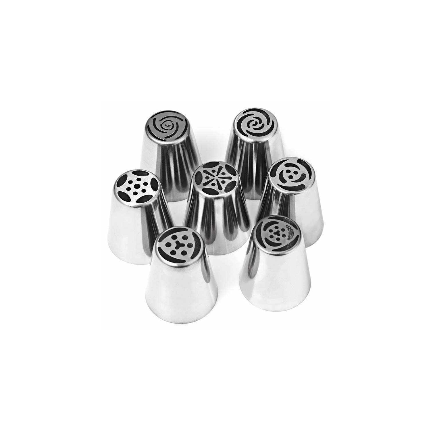 18pcs Fondant Baking Tool Pastry Bags Icing Cream Piping Cake Decorating Tools