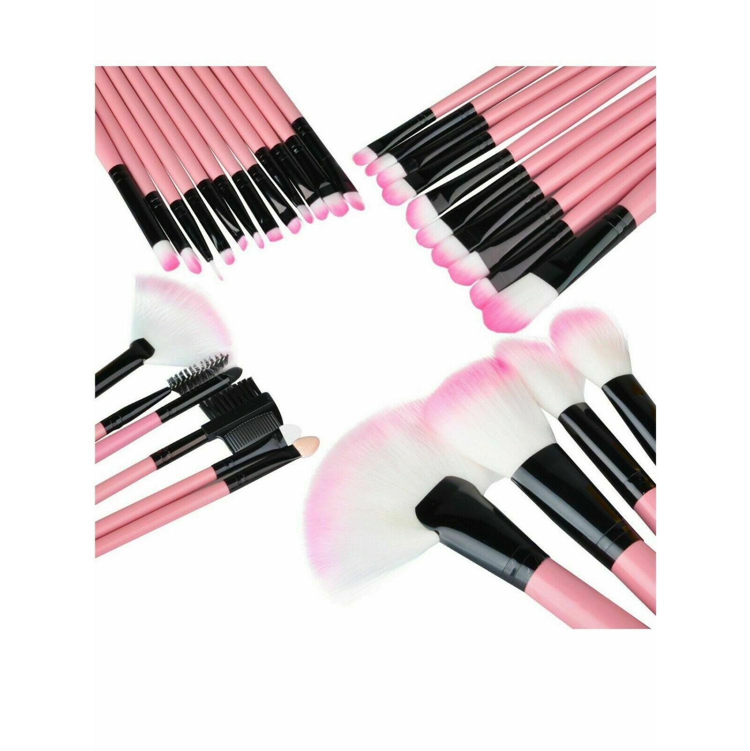 Pro 32pcs Makeup Brushes Set Powder Foundation Eyeshadow Eyeliner Lip Brush Tool