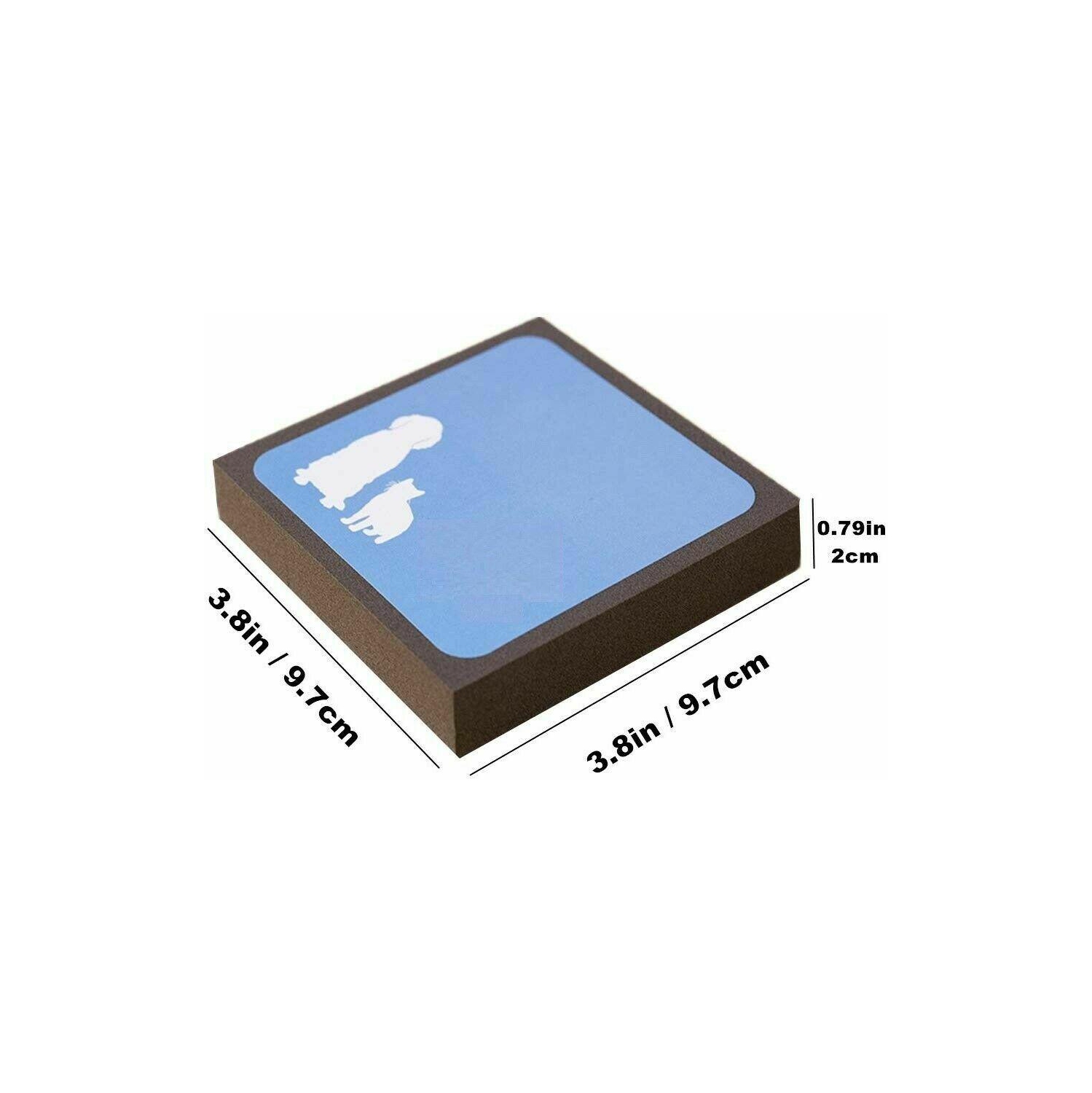 Brosse de nettoyage réutilisable pour poils d'animaux domestiques pour poils d'animaux avec éponge pour poils d'animaux