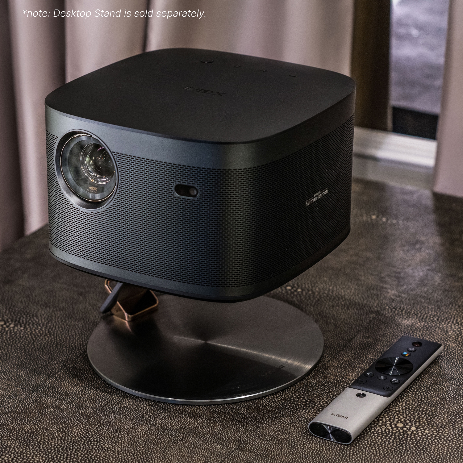 Projecteur de cinéma maison UHD 4K Horizon Pro de XGIMI pour films, Wi-Fi/Bluetooth/Android TV, haut-parleurs Harmon Kardon, taille d'écran de