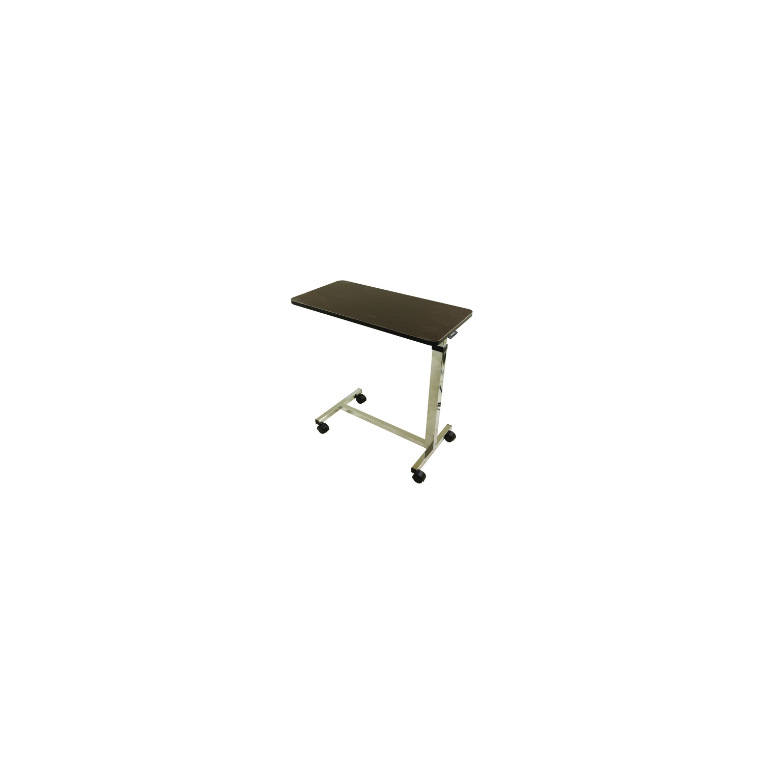 Non-Tilt Overbed Table with Wheels