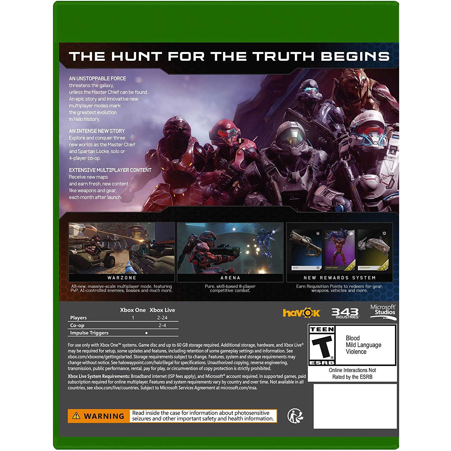 Halo 5 Guardians - XBOX ONE