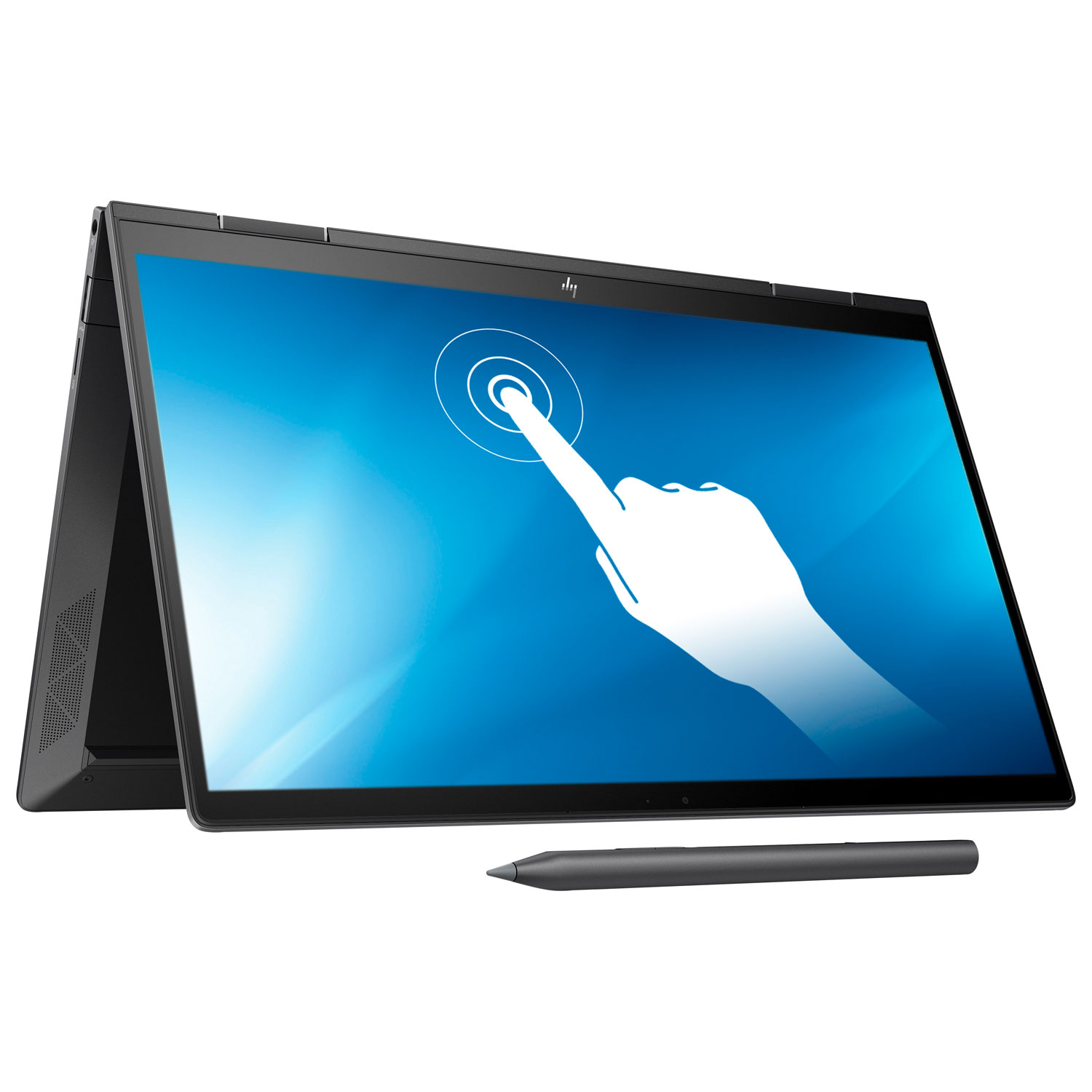 HP ENVY 13.3" Touchscreen 2-in-1 Laptop - Black Aluminum (AMD Ryzen 5 5600U/512GB SSD/8GB RAM/Win 11)