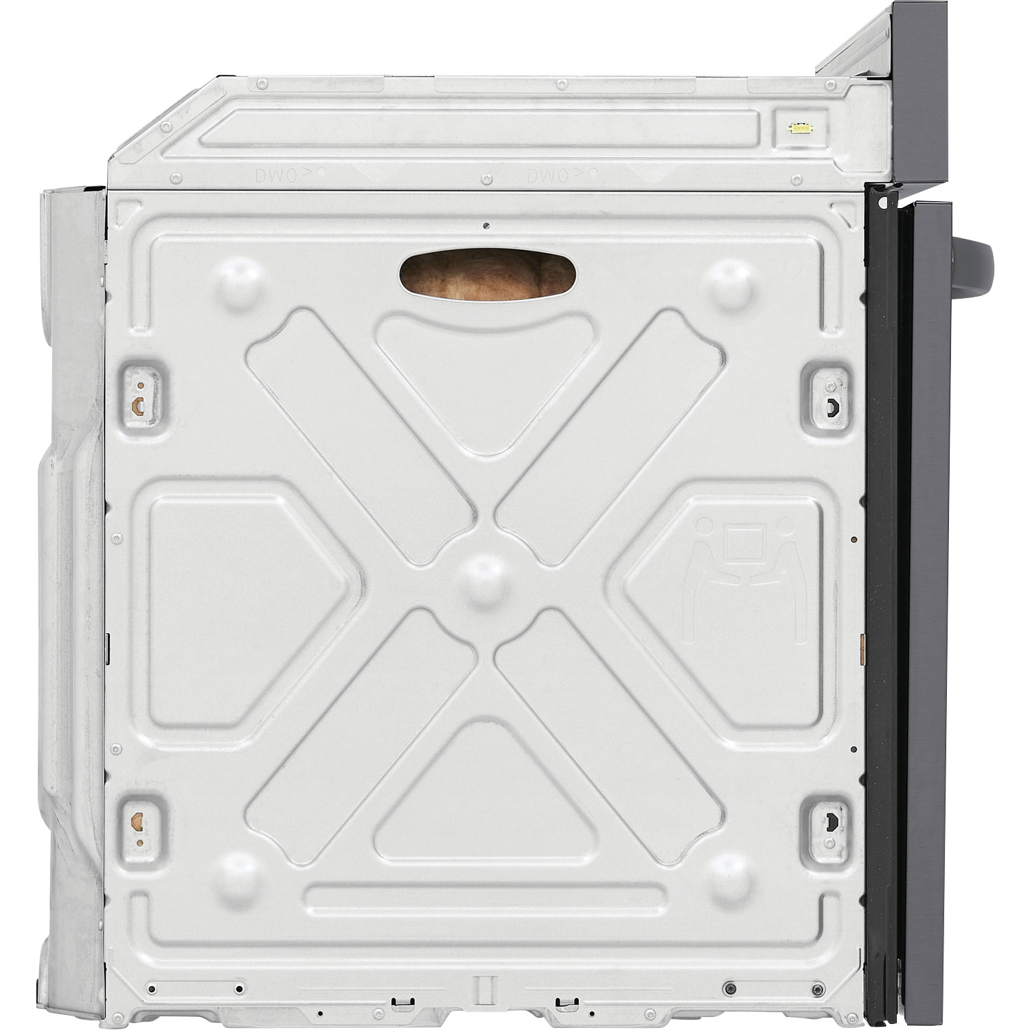 Four mural électrique autonettoyant 5,3 pi³ 30 po de Frigidaire - Inox noir