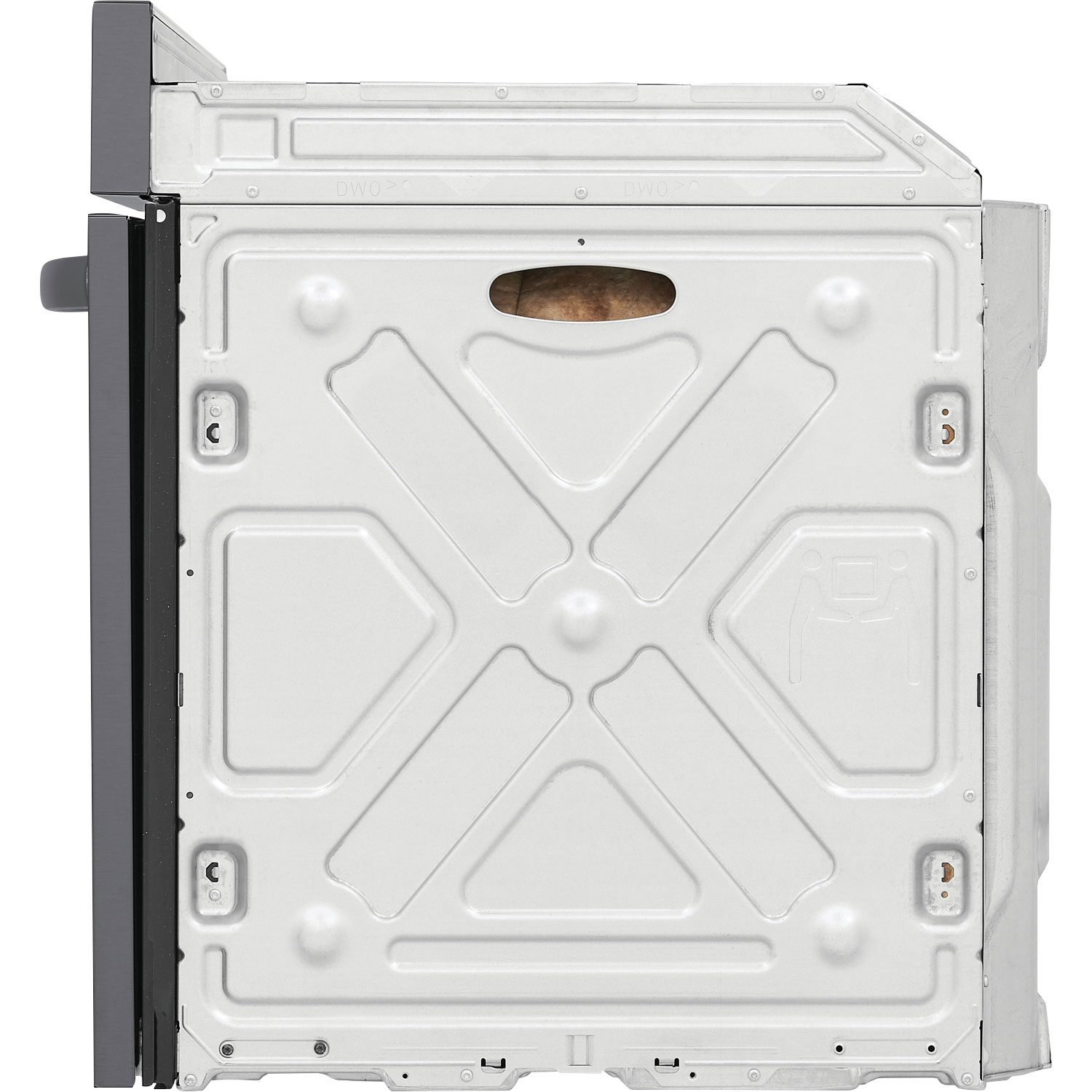 Four mural électrique autonettoyant 5,3 pi³ 30 po de Frigidaire - Inox noir