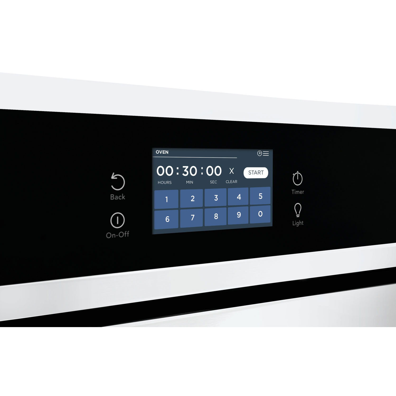 Four mural électrique autonettoyant combiné 5,3 pi³ 30 po de Frigidaire - Blanc