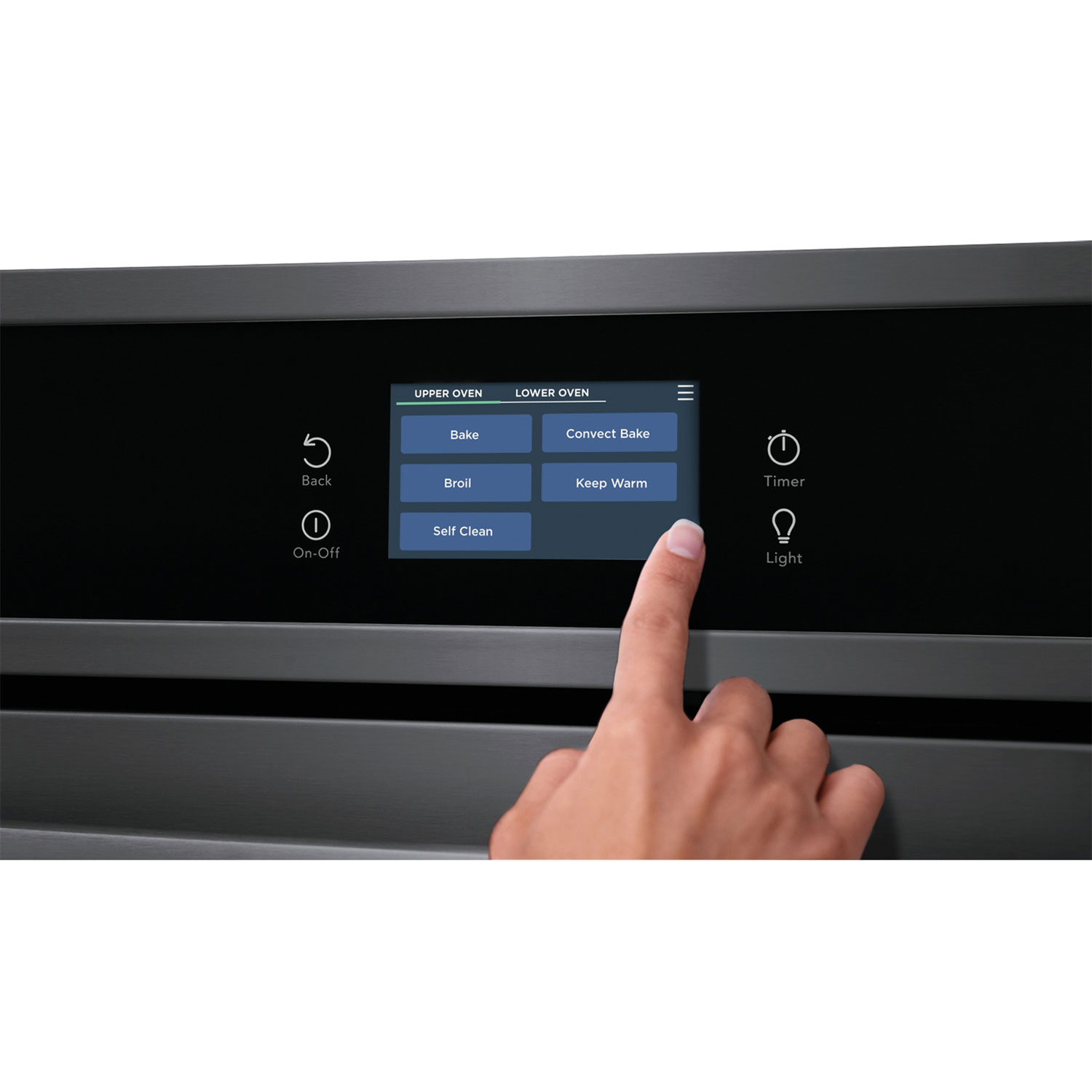 Frigidaire 30" 10.6 Cu. Ft. Double Self-Clean Electric Wall Oven - Black Stainless