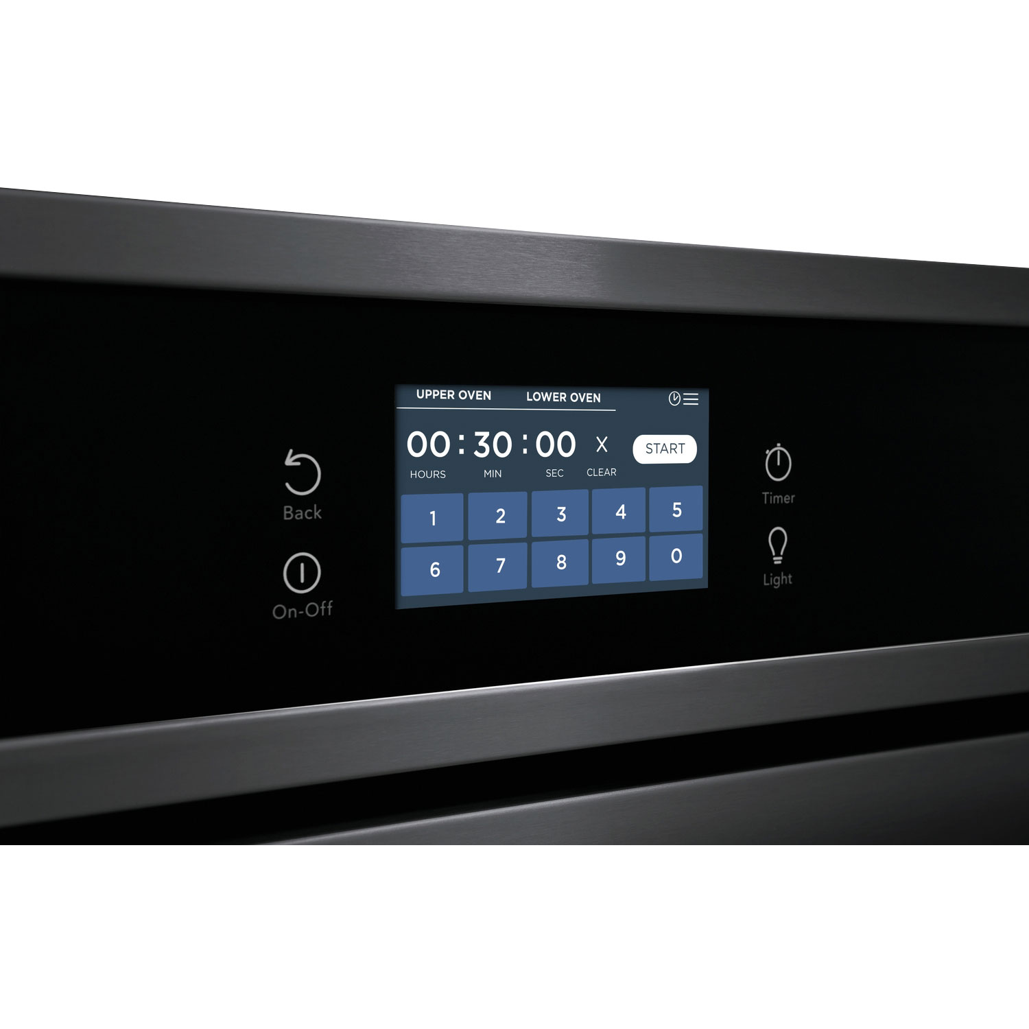 Frigidaire 30" 10.6 Cu. Ft. Double Self-Clean Electric Wall Oven - Black Stainless