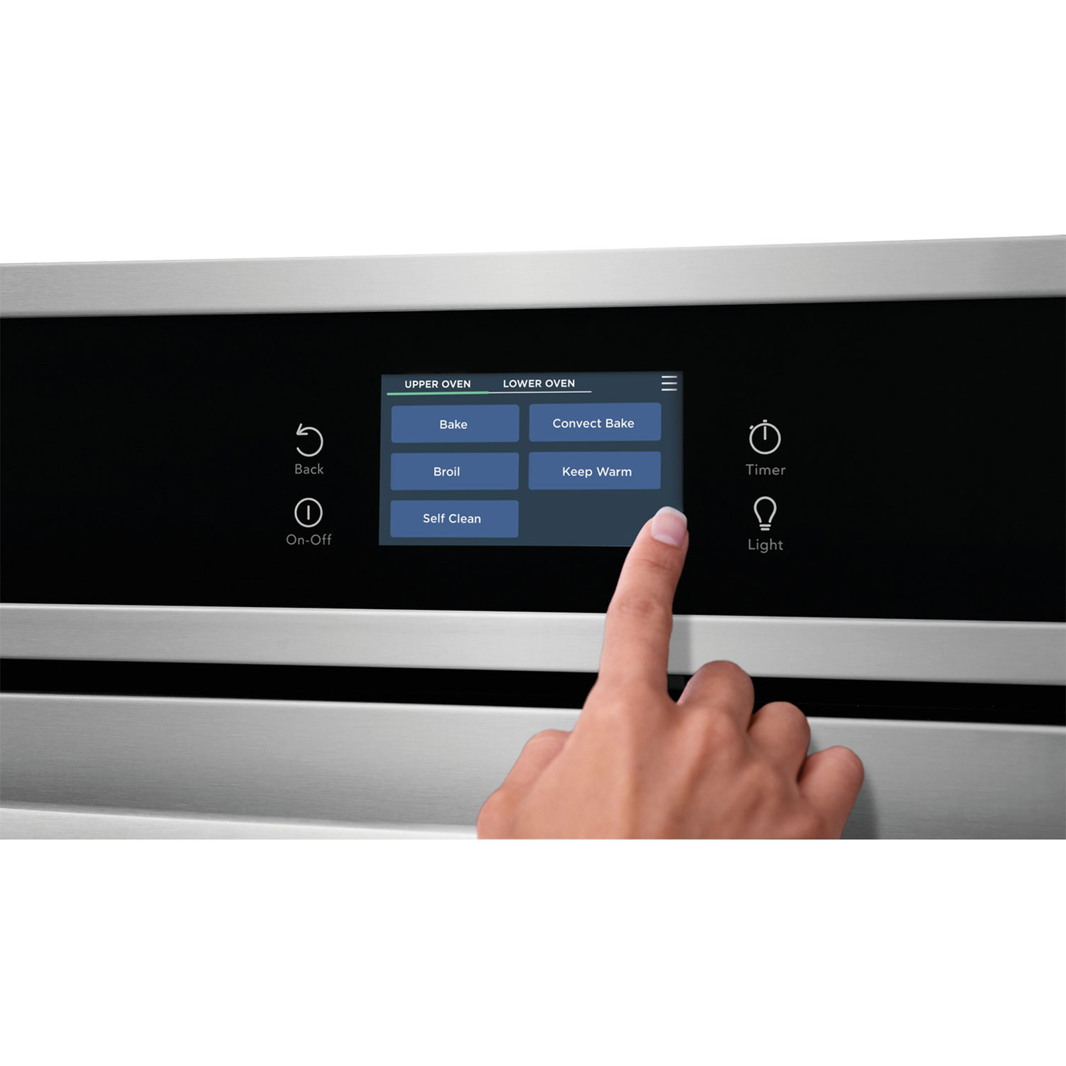 Frigidaire 30" 10.6 Cu. Ft. Double Self-Clean Electric Wall Oven - Stainless