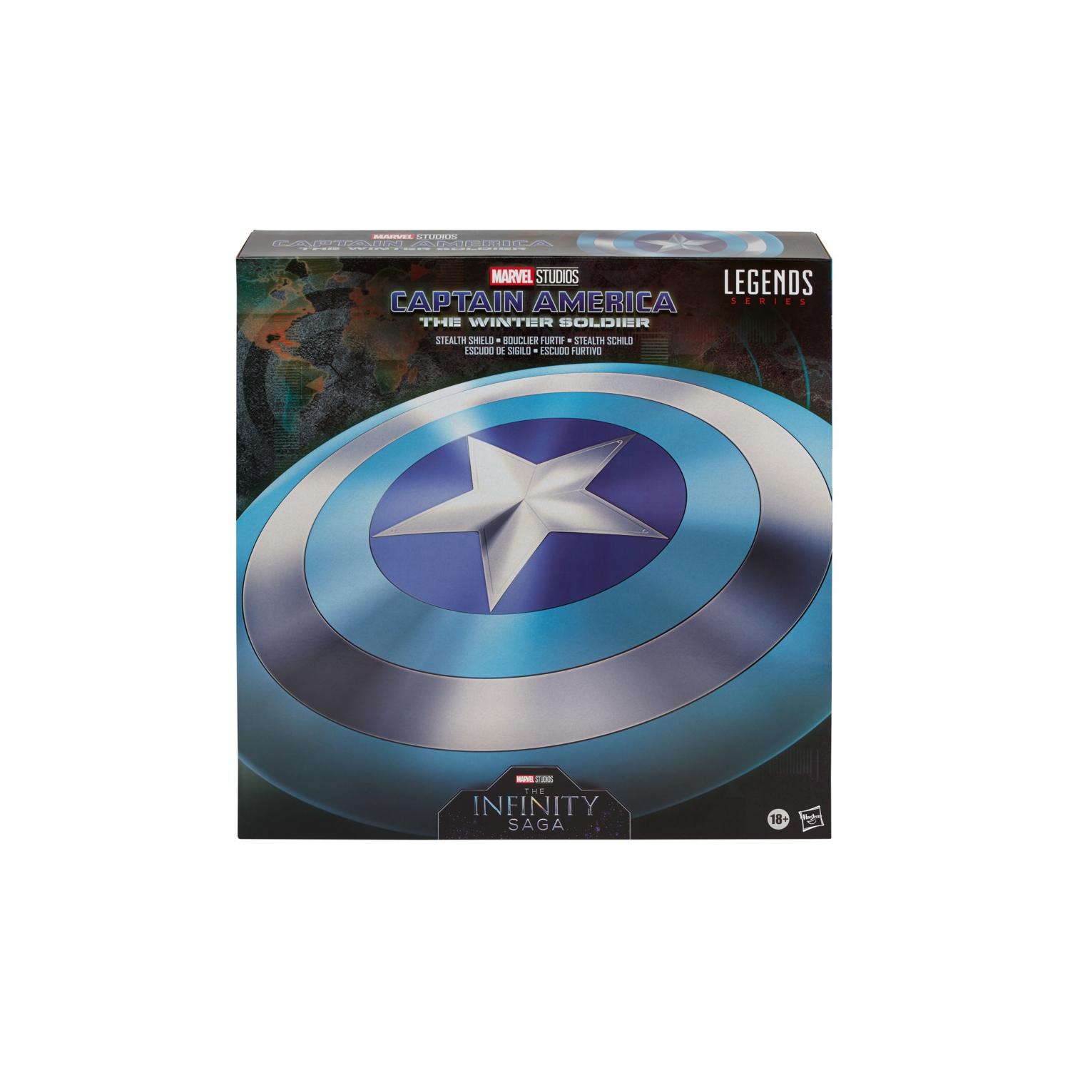 Marvel Legends Gear The Infinity Saga Life Size Prop Replica - Captain America Stealth Shield