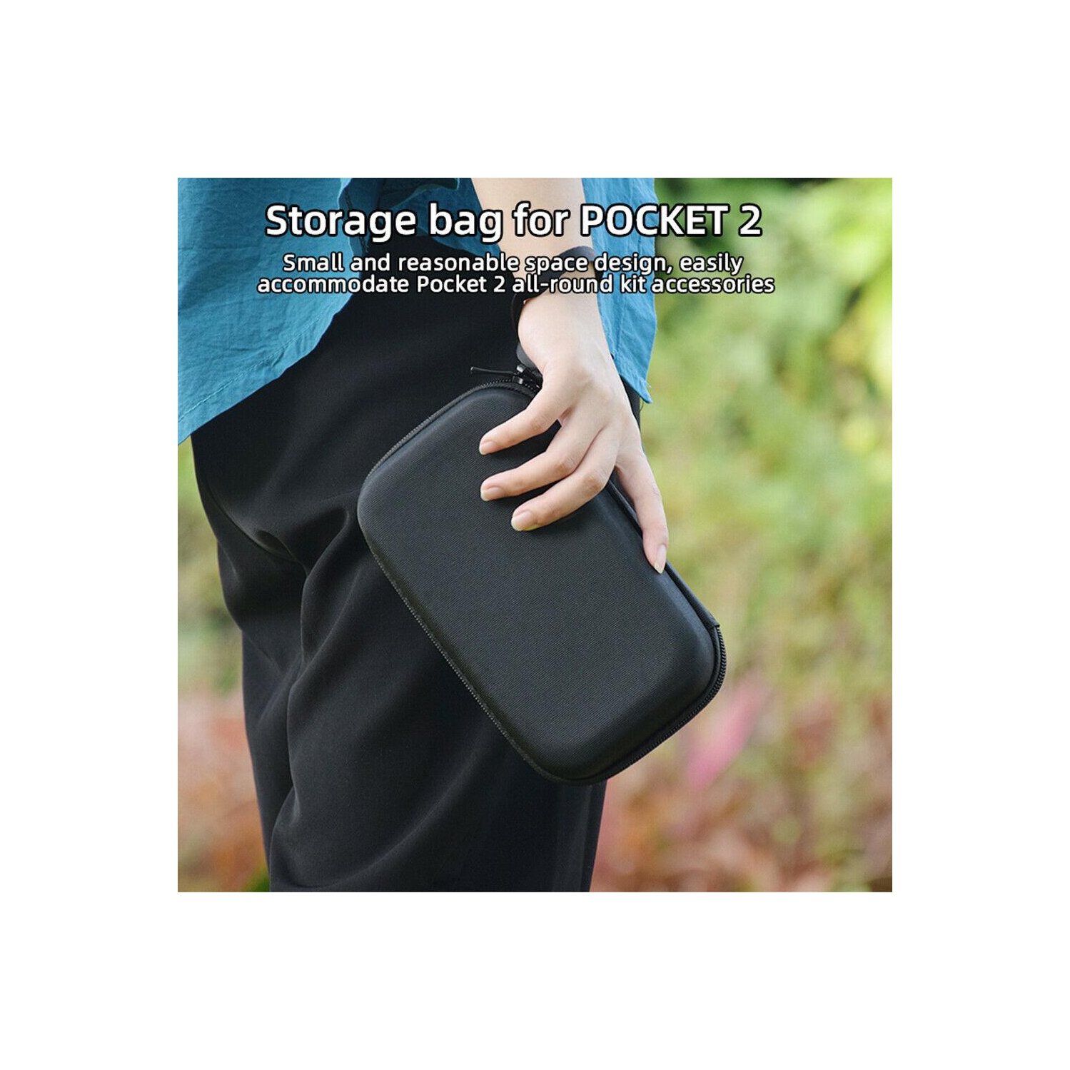 Sac de rangement protecteur antichoc pour boîtier DE transport DE caméra à cardan POCKET 2 de DJI