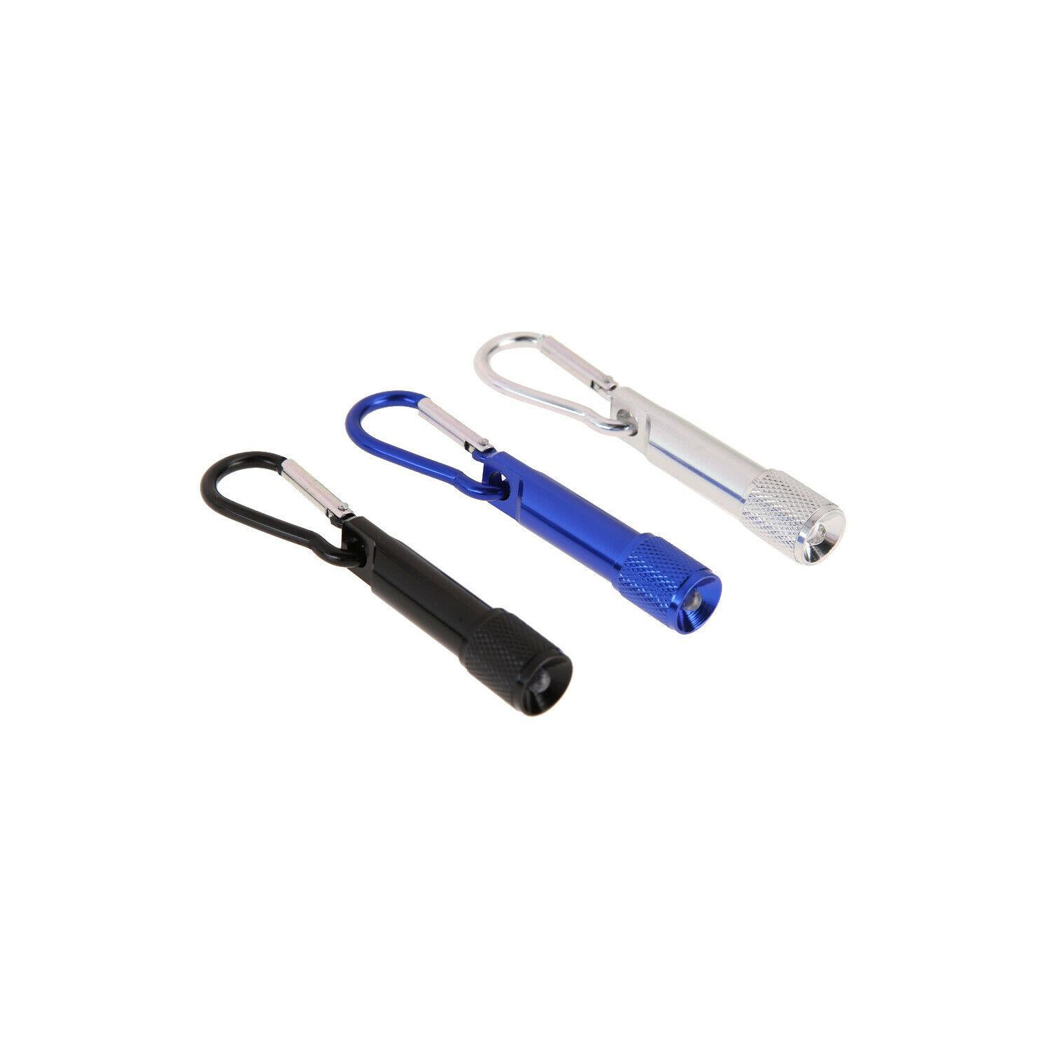 Portable Mini Handy Sport Outdoor LED Flashlight Torch Light With Carabiner