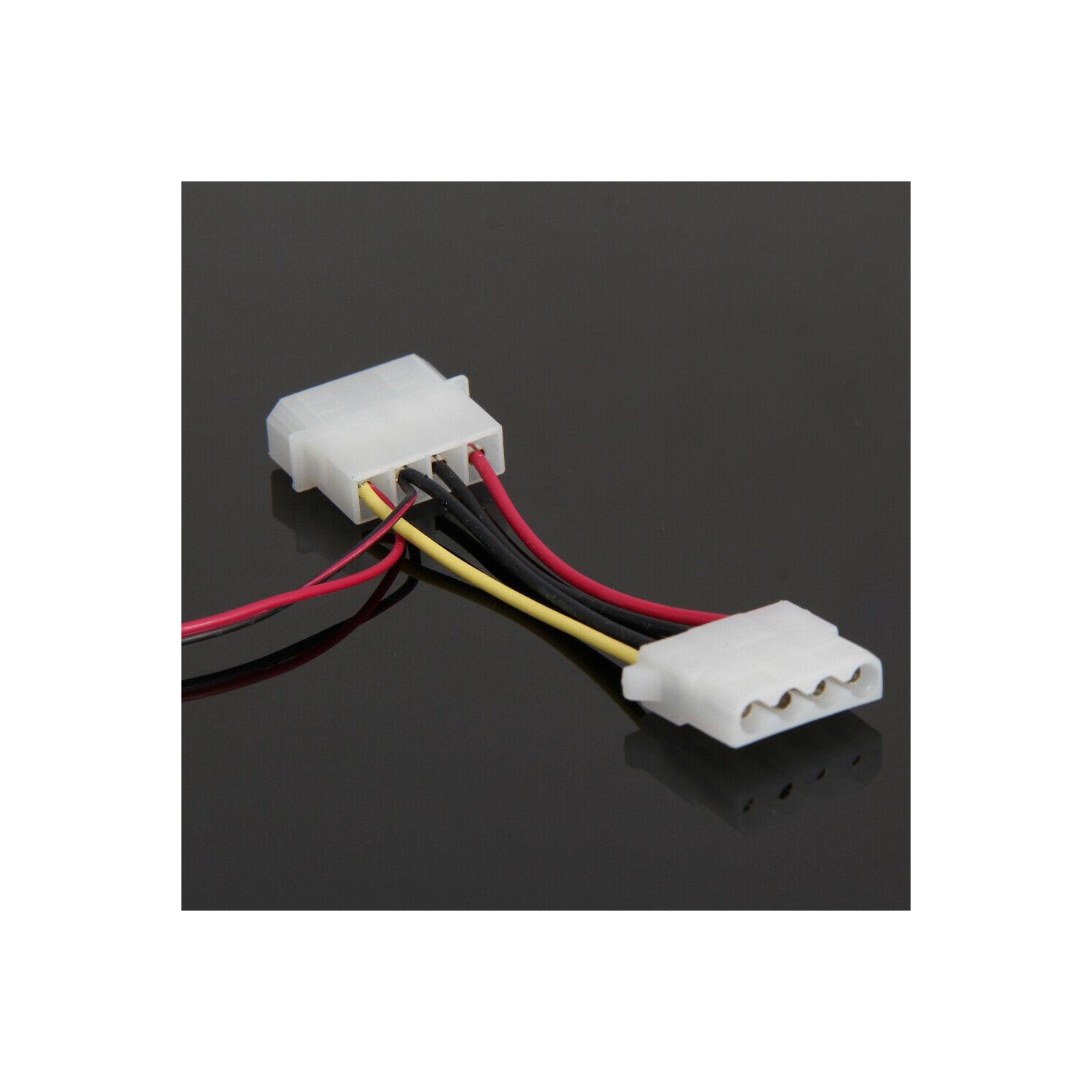 12cm 120mm RED LED 12V 4Pin Computer PC Case Cooler CPU Cooling LED Fan