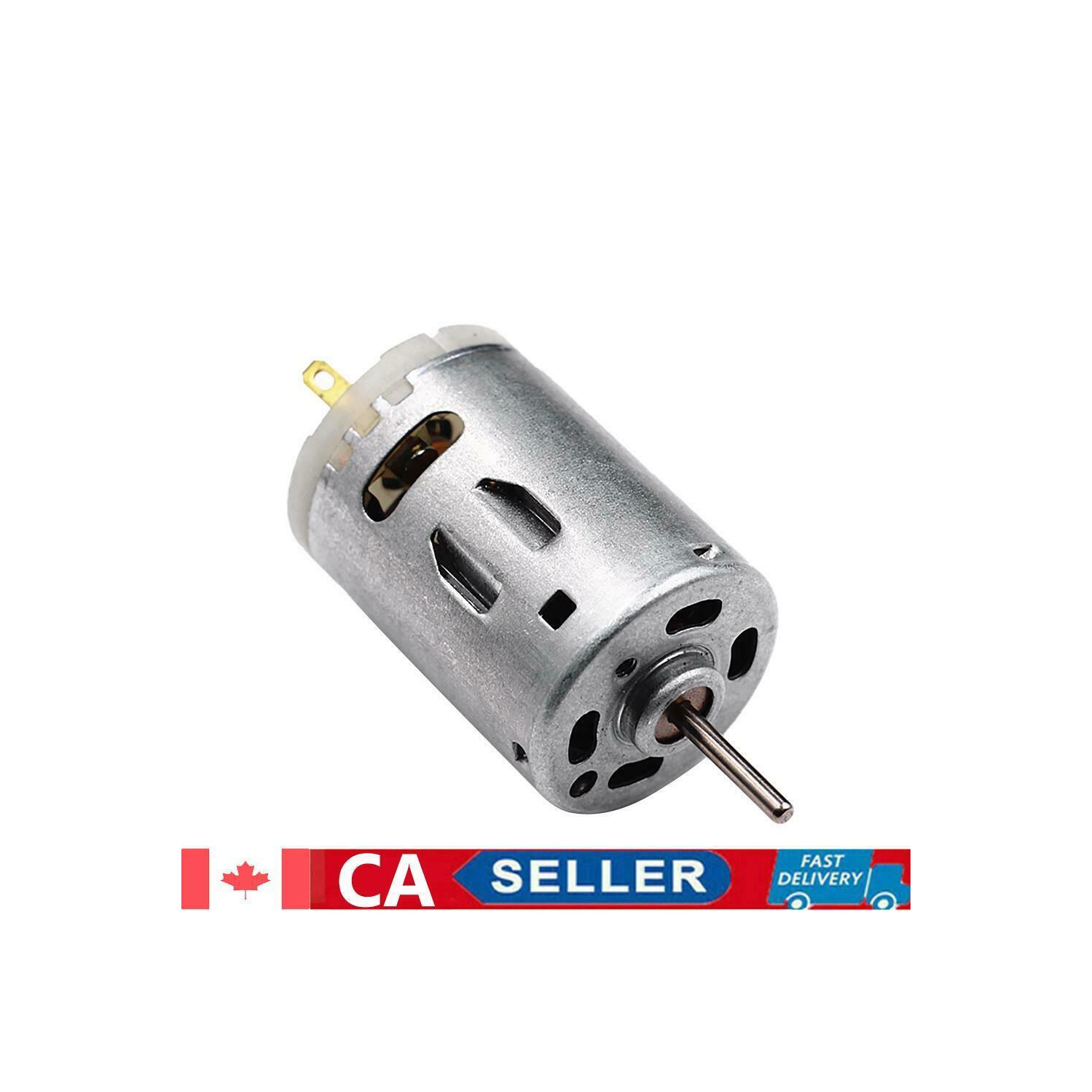 RS-385 High Speed Micro DC Motor Brushed Metal Stainless Steel Gear Motor