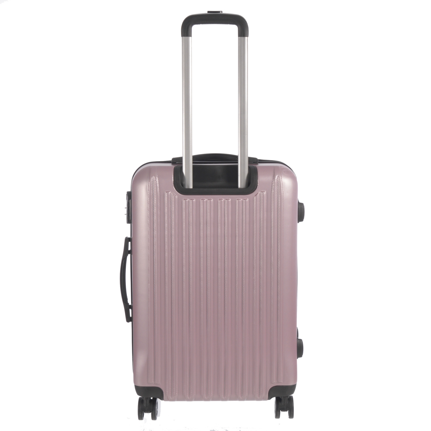 NICCI 24" Medium Size Luggage Grove Collection - Dusty Pink