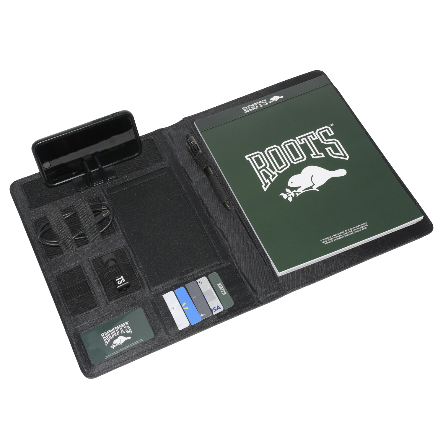 ROOTS Slim Padfolio