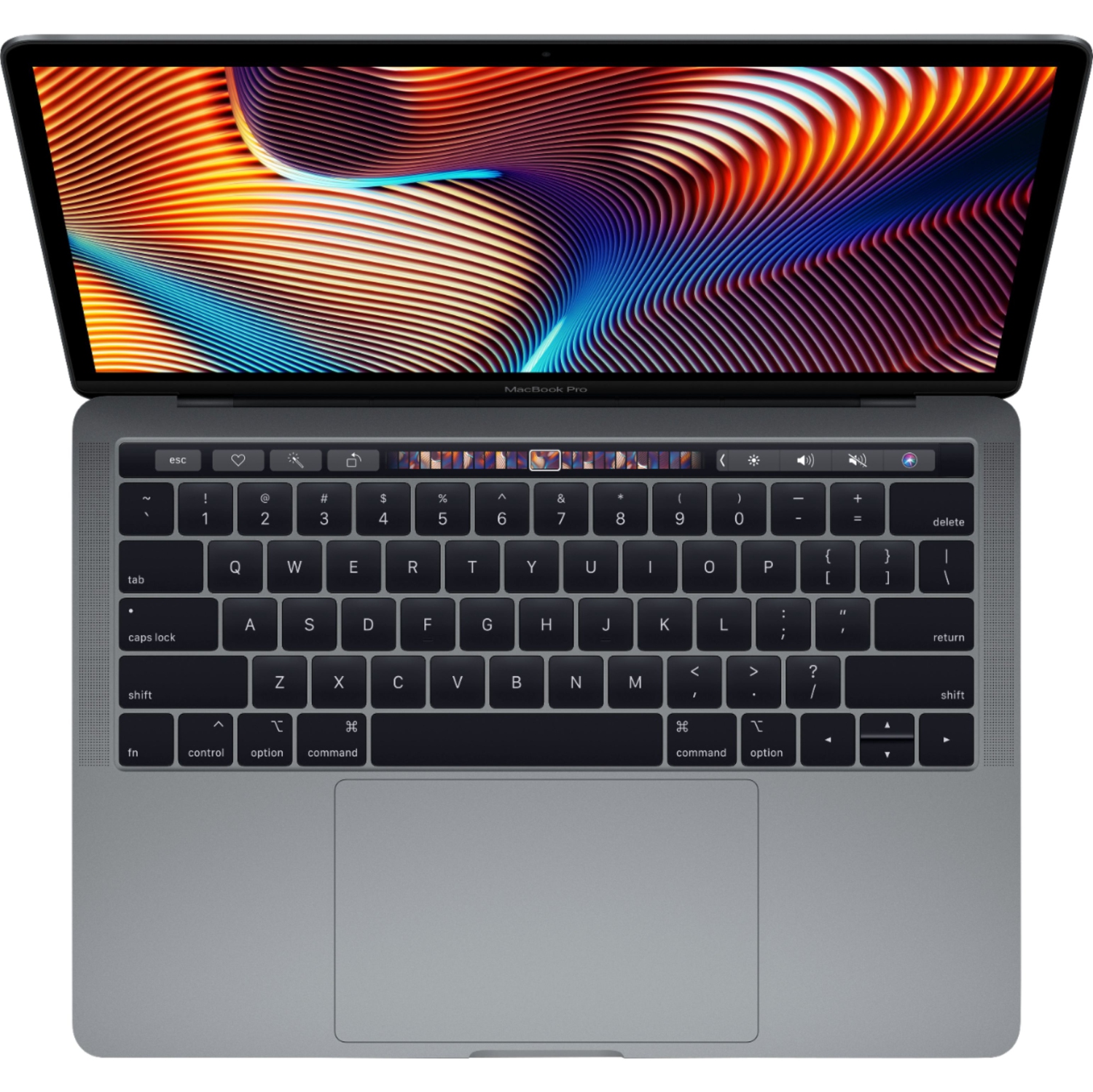 Refurbished - Apple Macbook Pro 13.3" W/Touch Bar i7 16GB 512GB SSD - US QWERTY Keyboard - Mv962ll/a 2019 Space Gray - Certified Refurbished