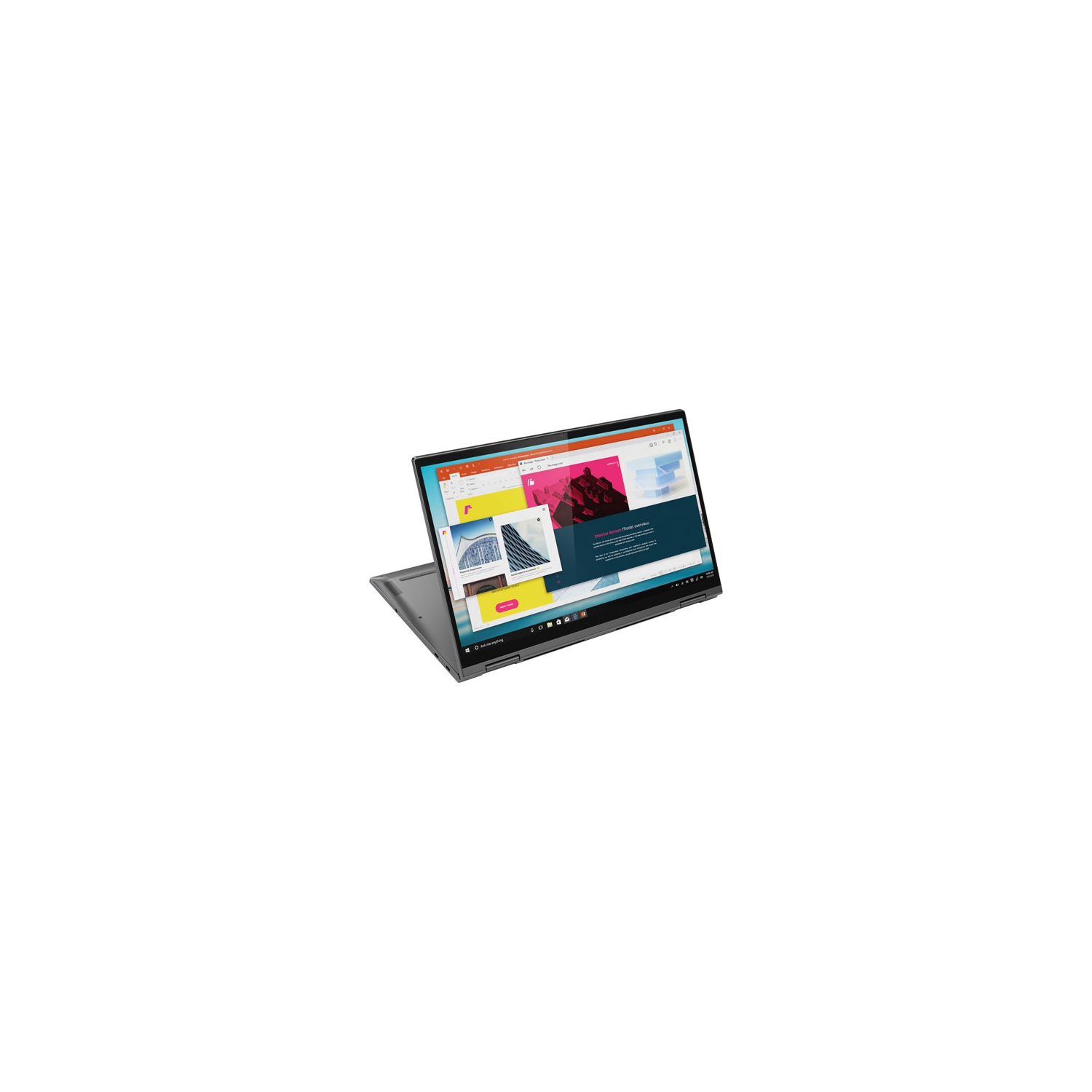 Lenovo Yoga C740 15.6" Touchscreen 2-in-1 Laptop - Grey (Intel Core i5-10210U/512GB SSD/8GB RAM) - En- Refurbished