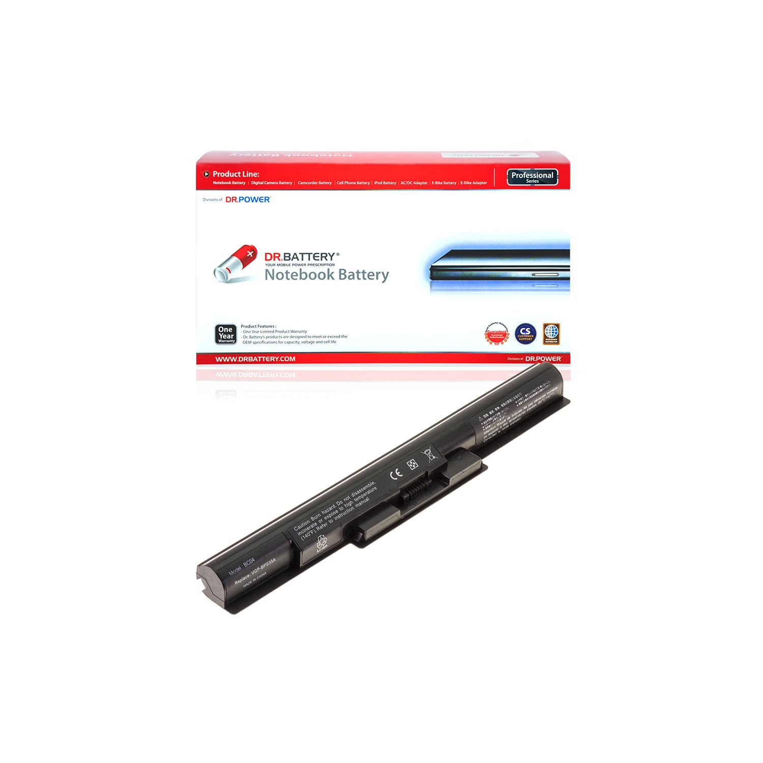 DR. BATTERY - Replacement for Sony SVF14217CG / SVF14217SG / SVF14218SA / SVF14218SG / SVF14218SH / VGP-BPS35 / VGP-BPS35A