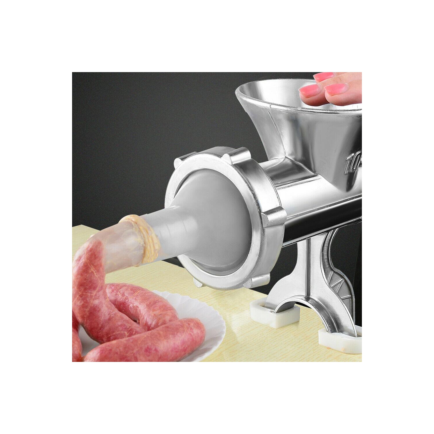 Manual Meat Grinder Aluminum Alloy Sausages Pasta Maker Kitchen Gadgets