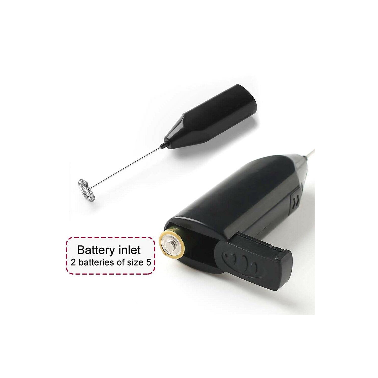 Handheld Cream Beater Milk Coffee Whisk Mixer Electric Egg Frother Stirrer