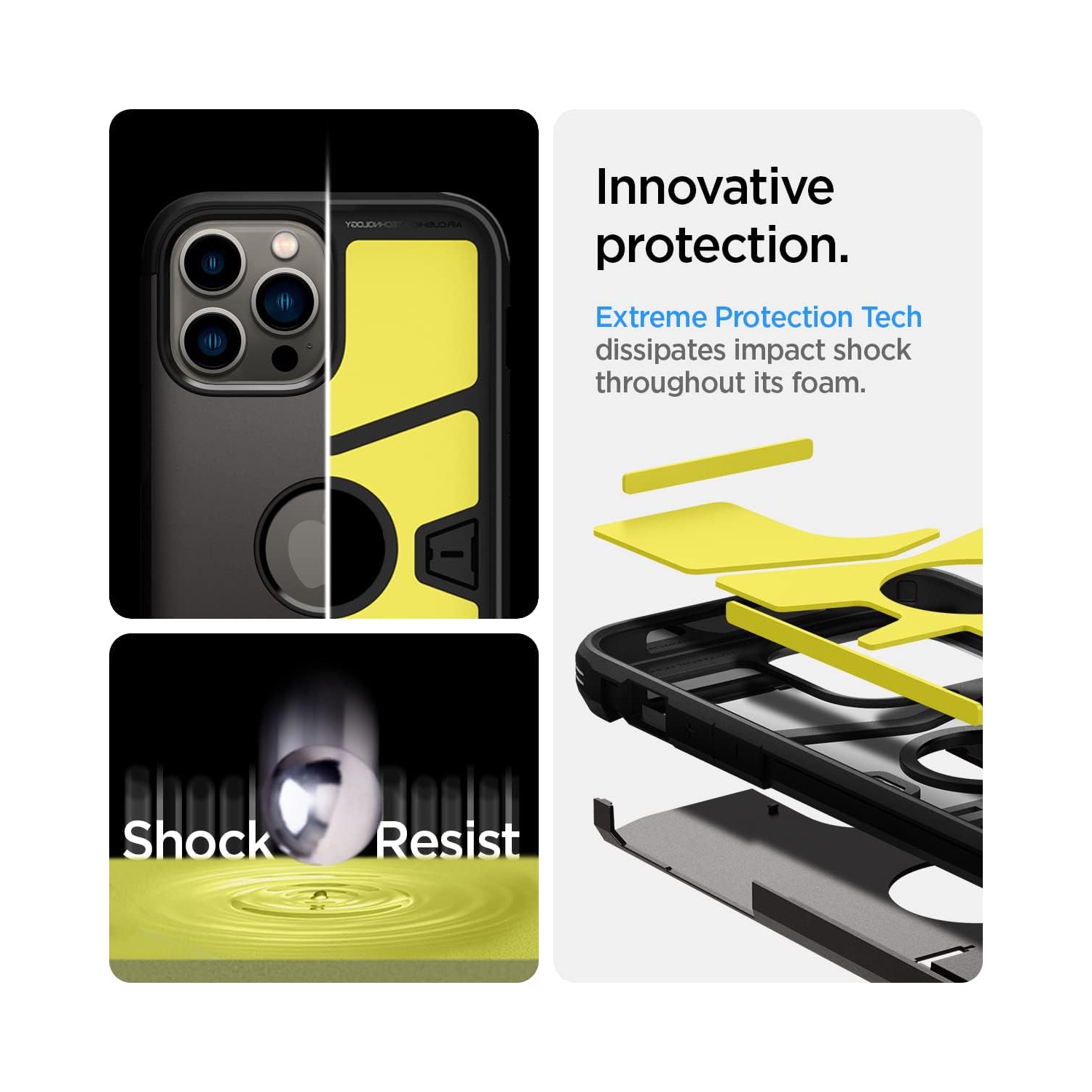 Spigen Tough Armor Designed for Apple iPhone 13 Pro Max Case - Gunmetal