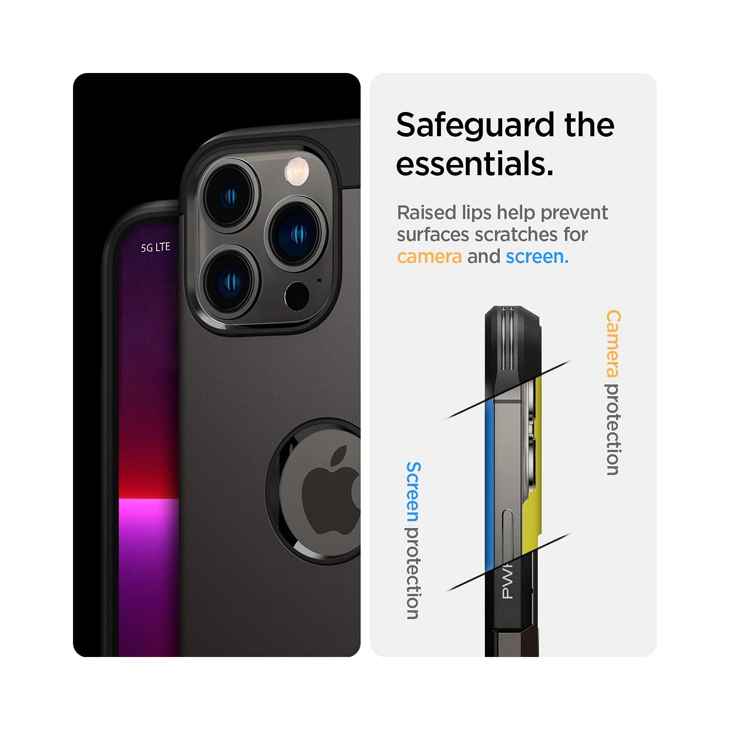 Spigen Tough Armor Designed for Apple iPhone 13 Pro Max Case - Gunmetal