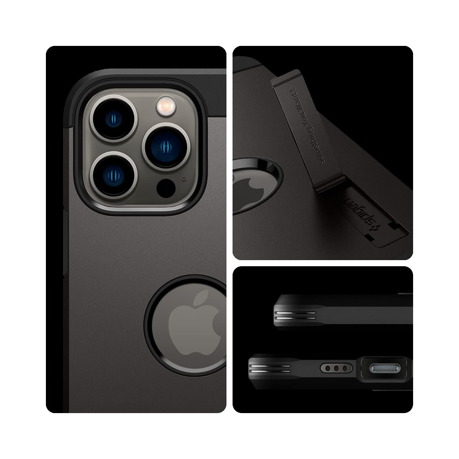 Spigen Tough Armor Designed for Apple iPhone 13 Pro Max Case - Gunmetal