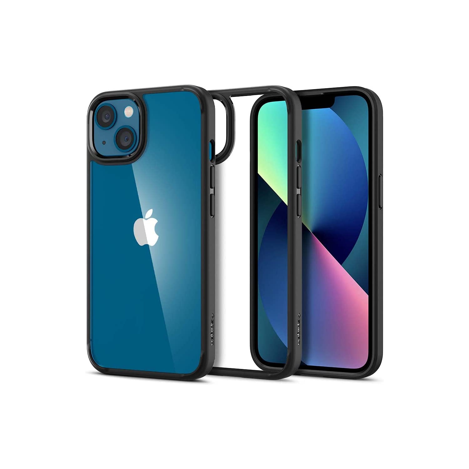 Spigen Ultra Hybrid Designed for Apple iPhone 13 Case (2021) - Matte Black