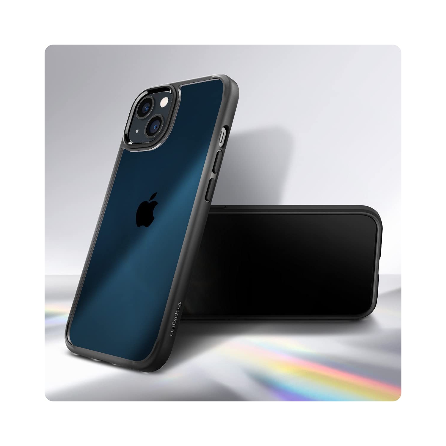 Étui hybride Ultra de Spigen pour iPhone 13 d’Apple - Noir mat