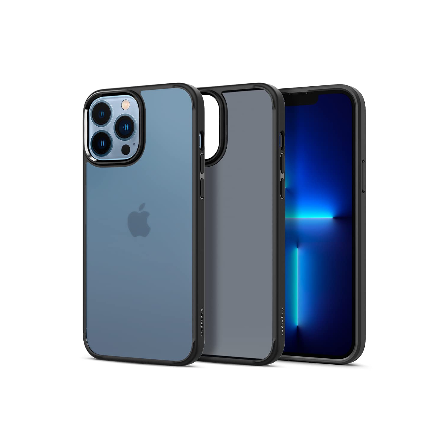 Spigen Ultra Hybrid Matte Designed for Apple iPhone 13 Pro Max Case (2021) - Frost Black