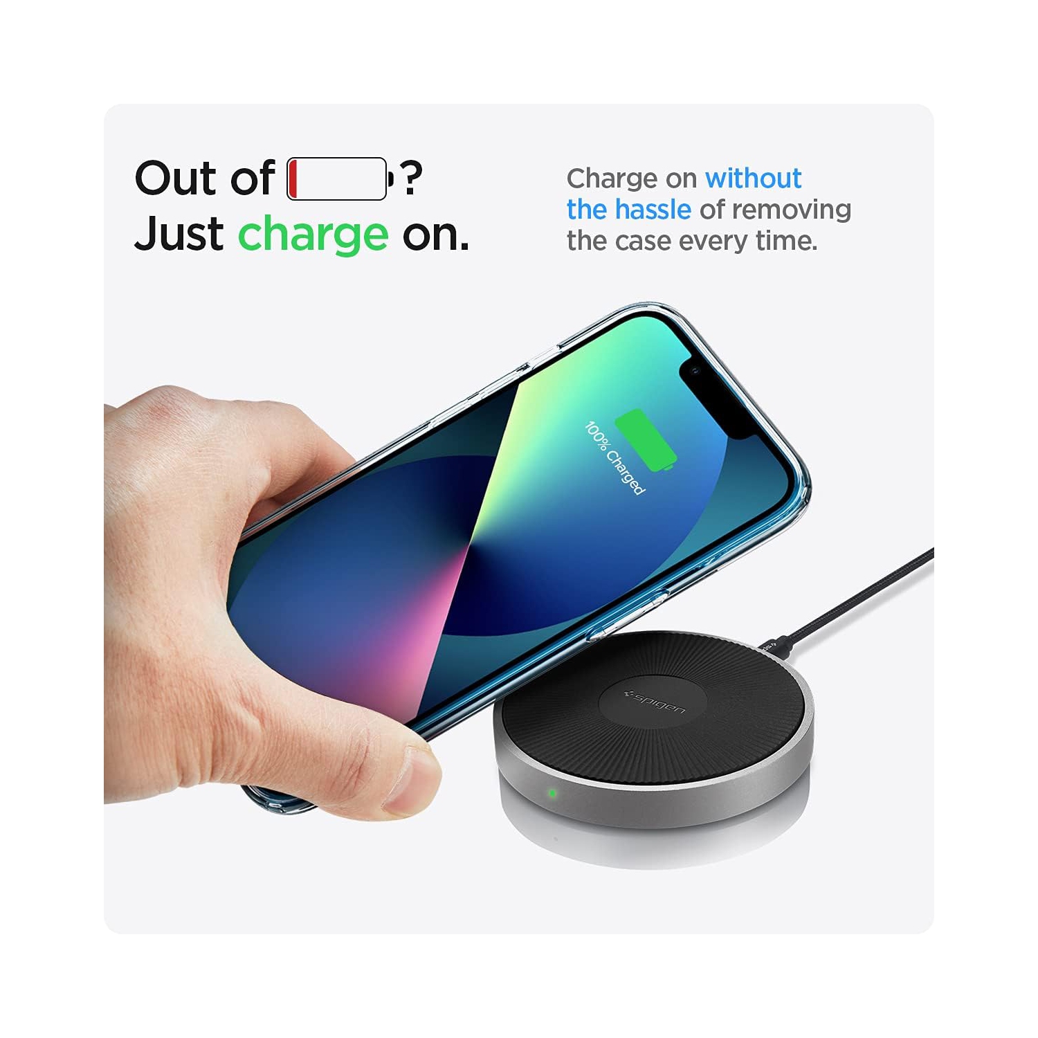 Étui Liquid Crystal de Spigen pour iPhone 13 d’Apple - transparent