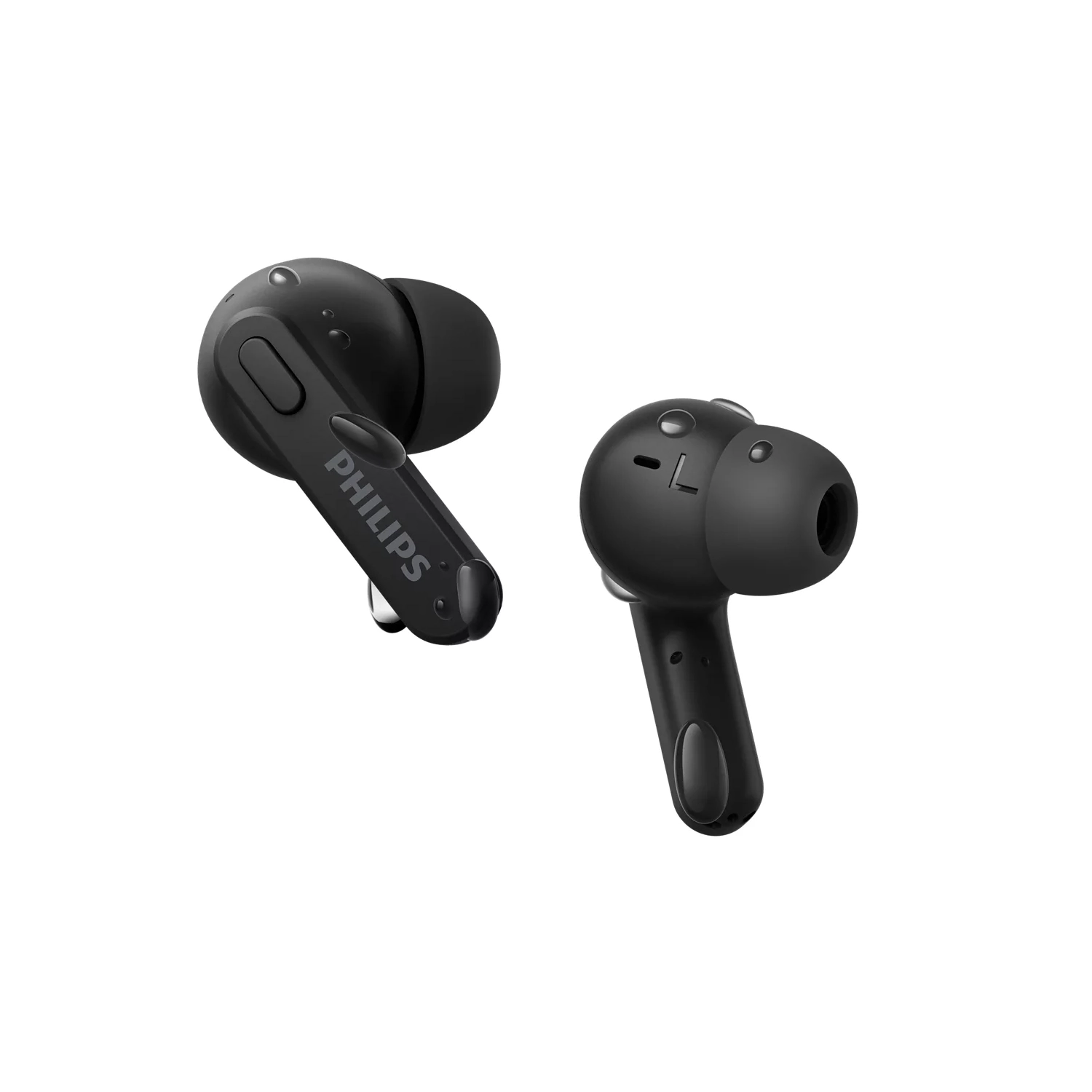 Philips T2206 True Wireless Headphones with IPX4 Water Resistance, Super-Small Charging case, Integrated Controls, Built-in Microphone, Up to 18