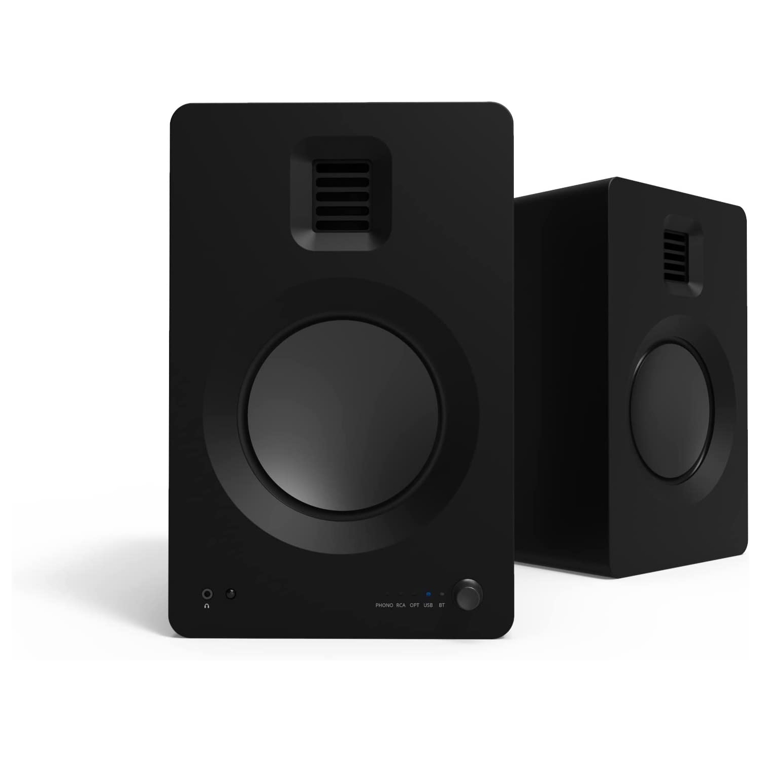 Open Box - Kanto TUK High-End Powered Bookshelf Speaker TUKMB MATTE BLACK