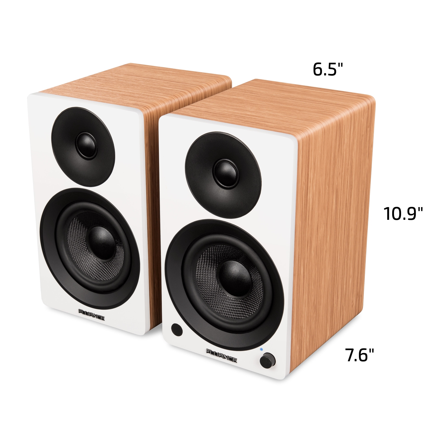 Fluance RT85 Reference High Fidelity Vinyl Turntable, PA10 Phono Preamp and Ai41 Powered 5" Stereo Bookshelf Speakers