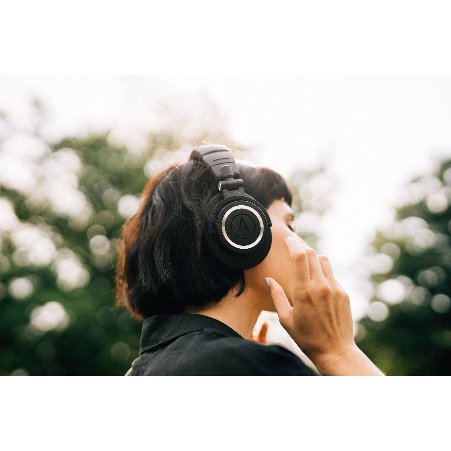 Audio Technica ATH-M50xBT2 Over-Ear Sound Isolating Bluetooth Headphones - Black