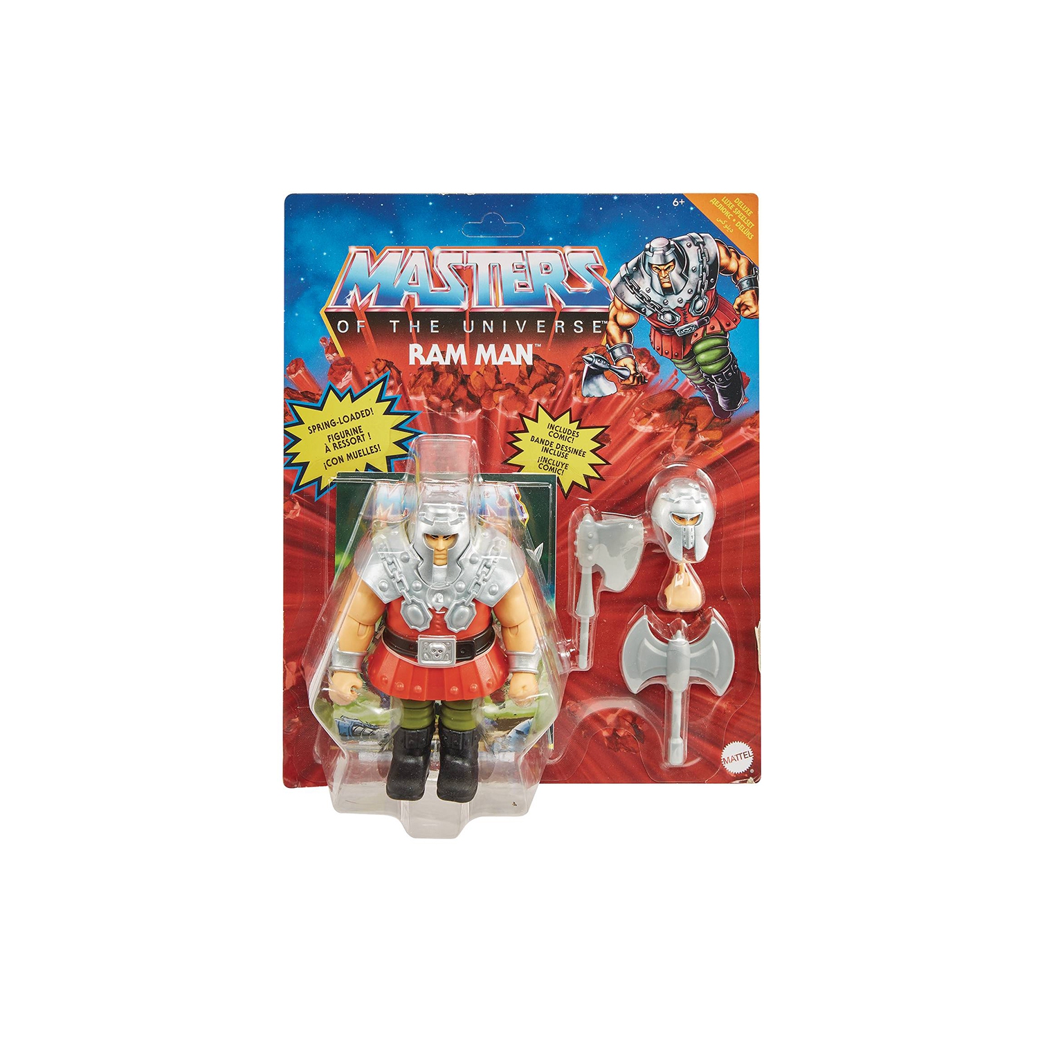 Masters Of The Universe Origins 5 Inch Action Figure Deluxe - Ram Man