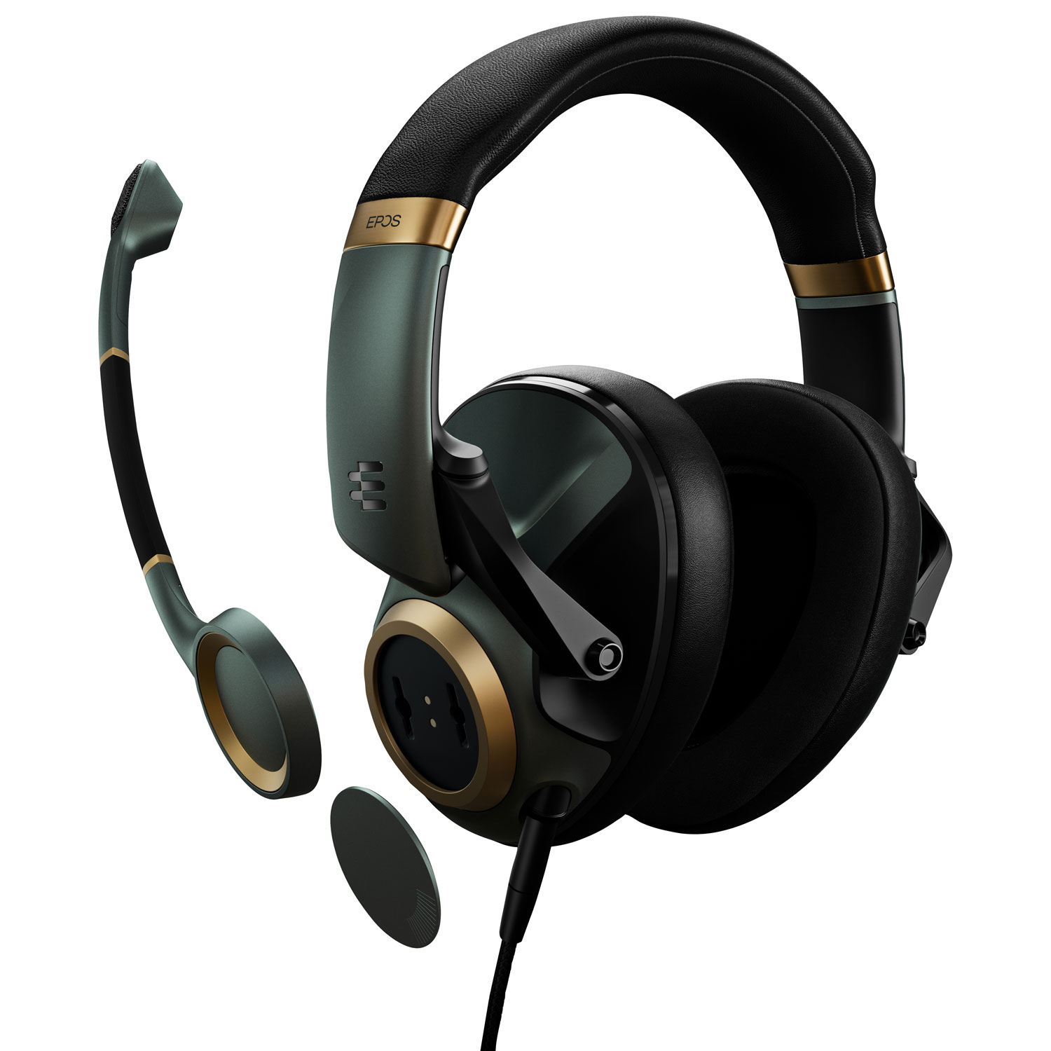 EPOS H6PRO Closed Acoustic Gaming Headset Racing Green Best