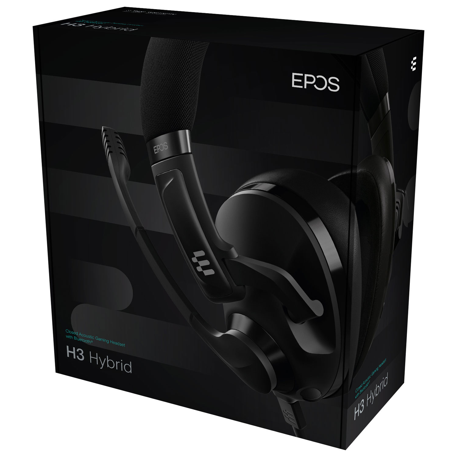 EPOS H3 Hybrid Wired/Bluetooth Gaming Headset - Black