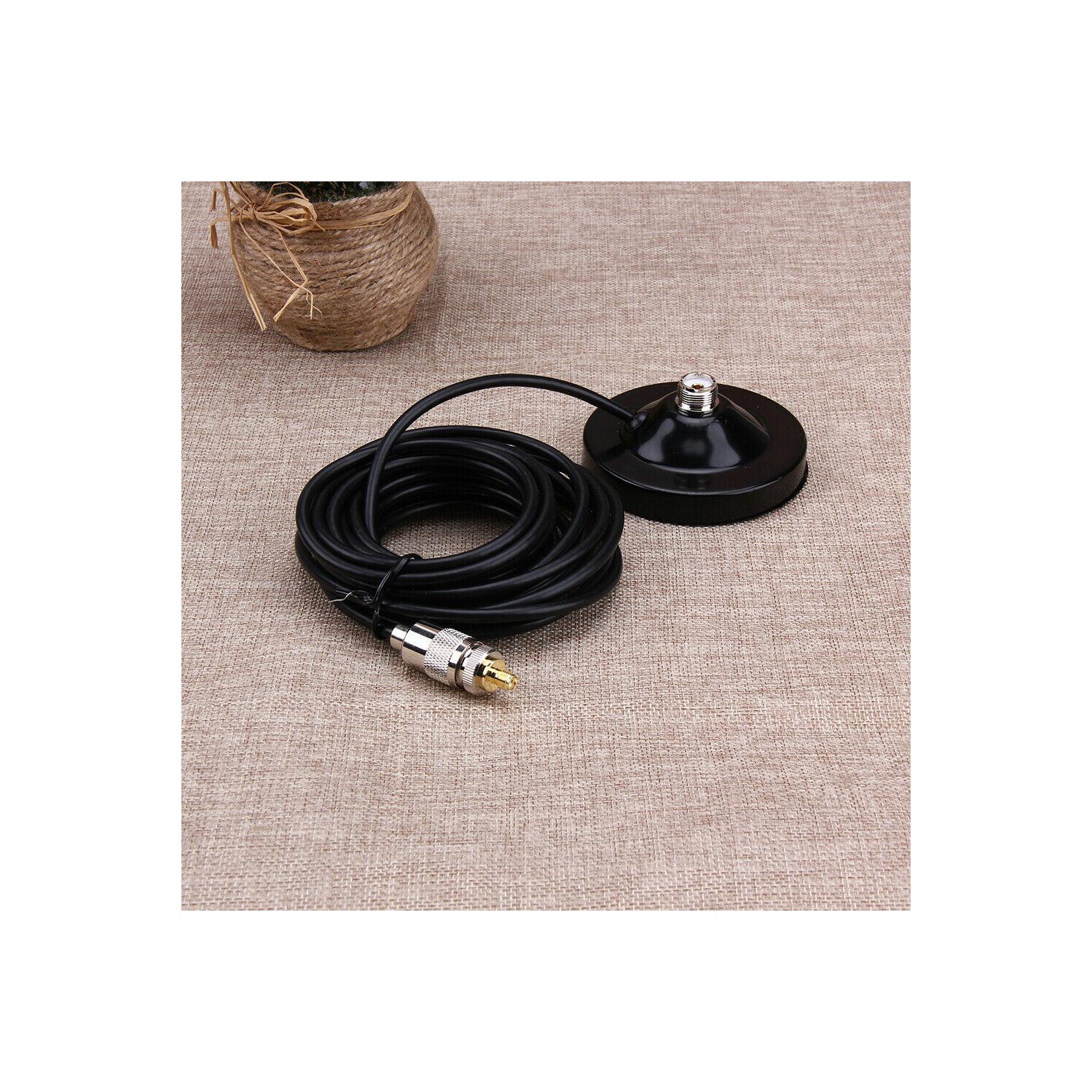 Antenne 770S + base magnétique UHF-M avec câble + connecteur pour radio mobile de voiture