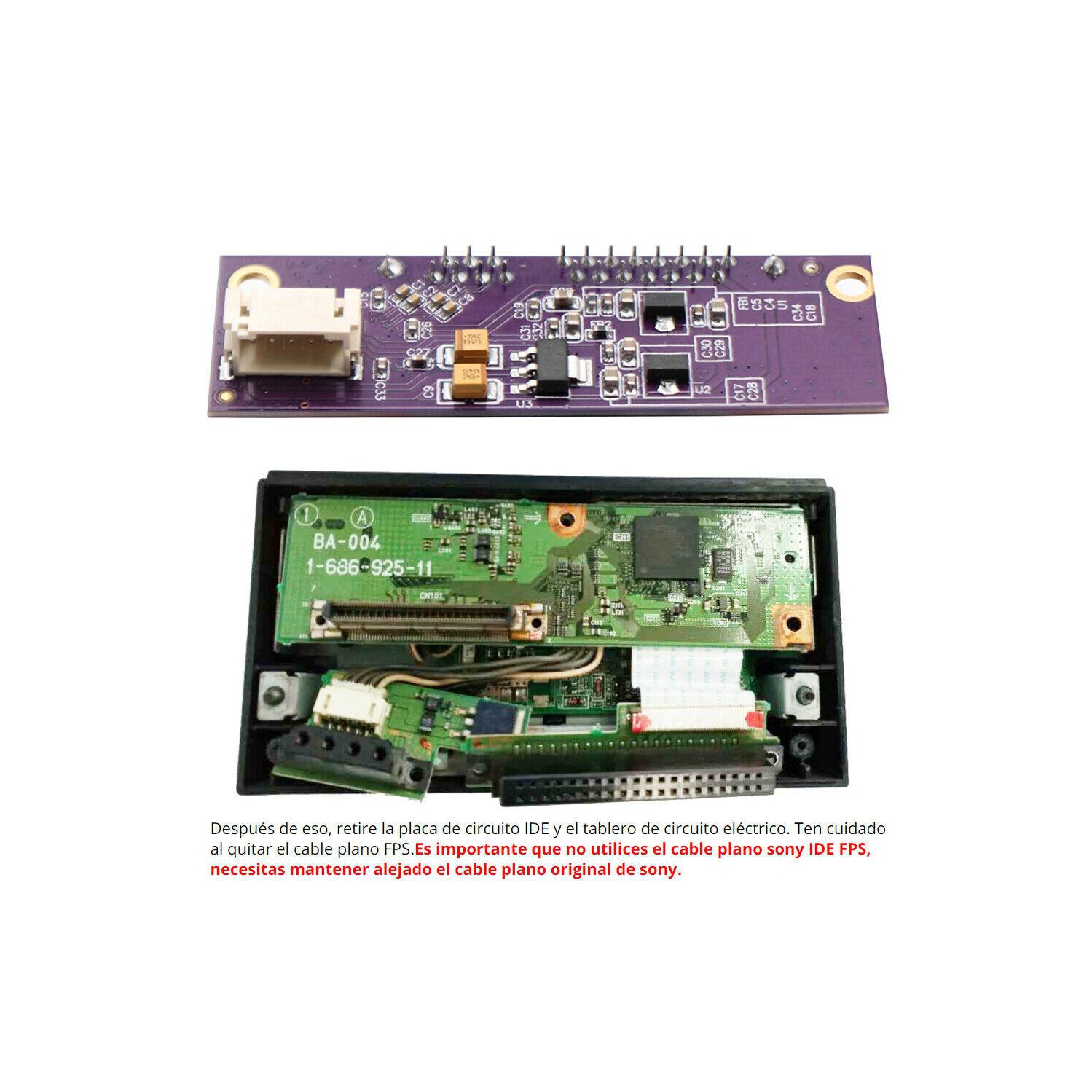 SATA Adapter Upgrade Board for SONY PS2 IDE Original Network Adapter Module