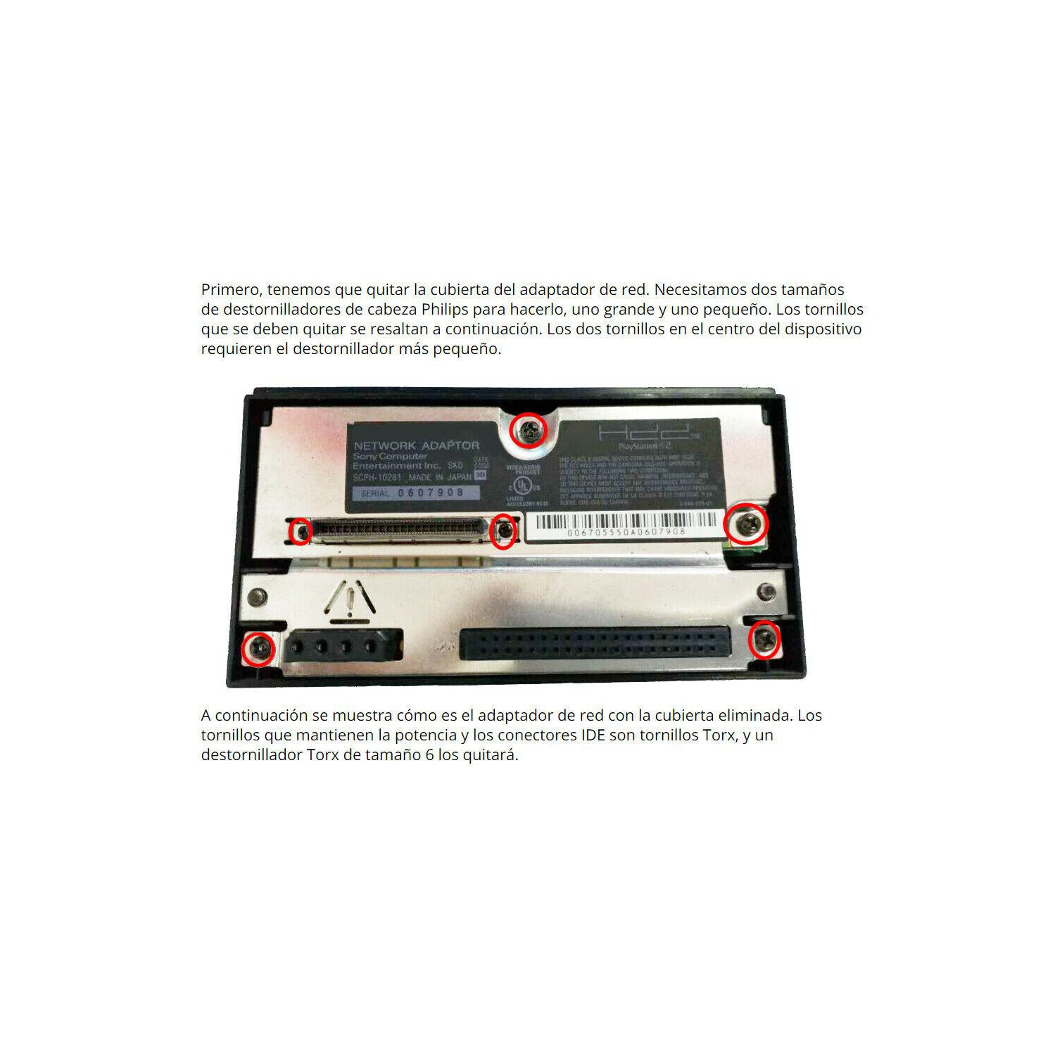 SATA Adapter Upgrade Board for SONY PS2 IDE Original Network Adapter Module