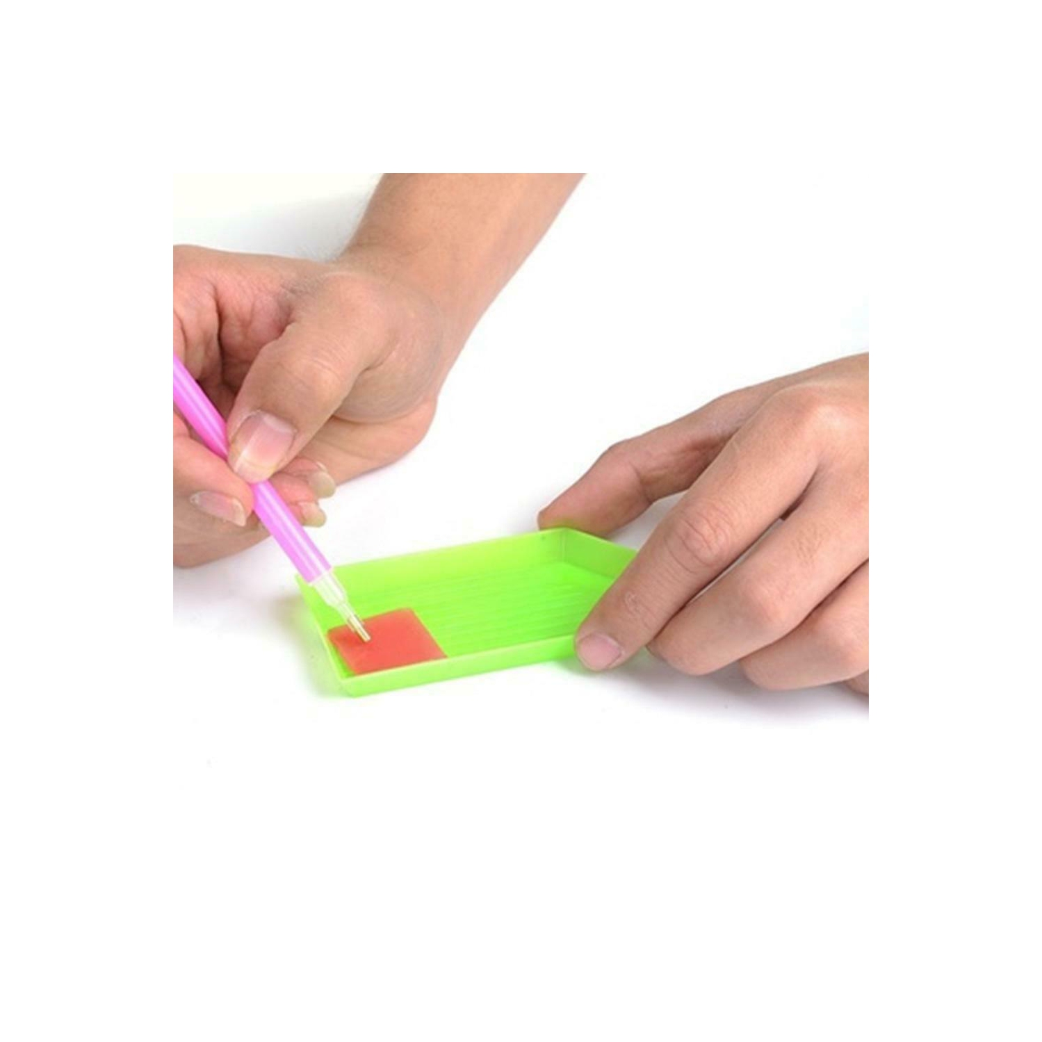 5D Diamond Painting Rhinestone Cross Stitch Point Drill Pen Kit Set Tools