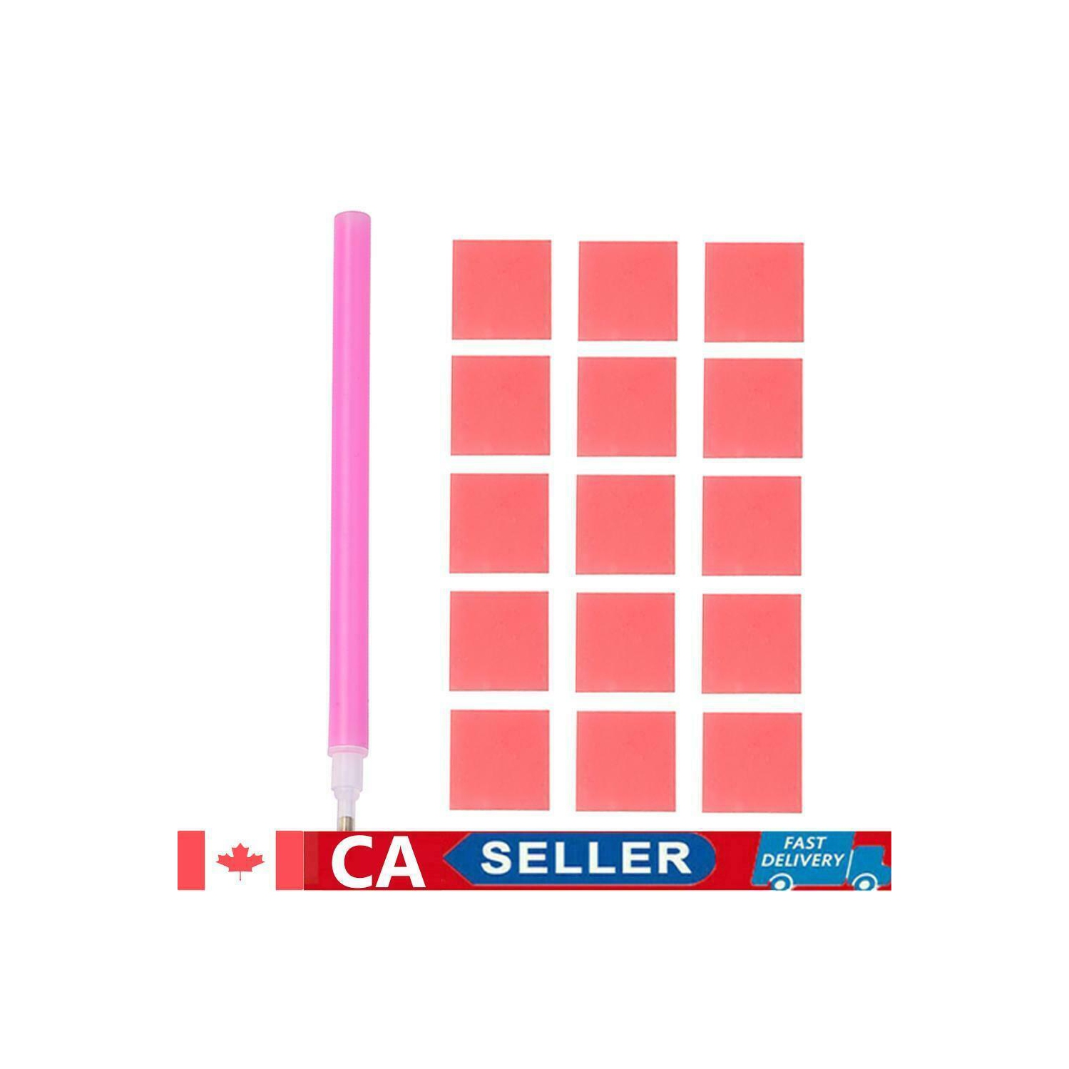 5D Diamond Painting Rhinestone Cross Stitch Point Drill Pen Kit Set Tools