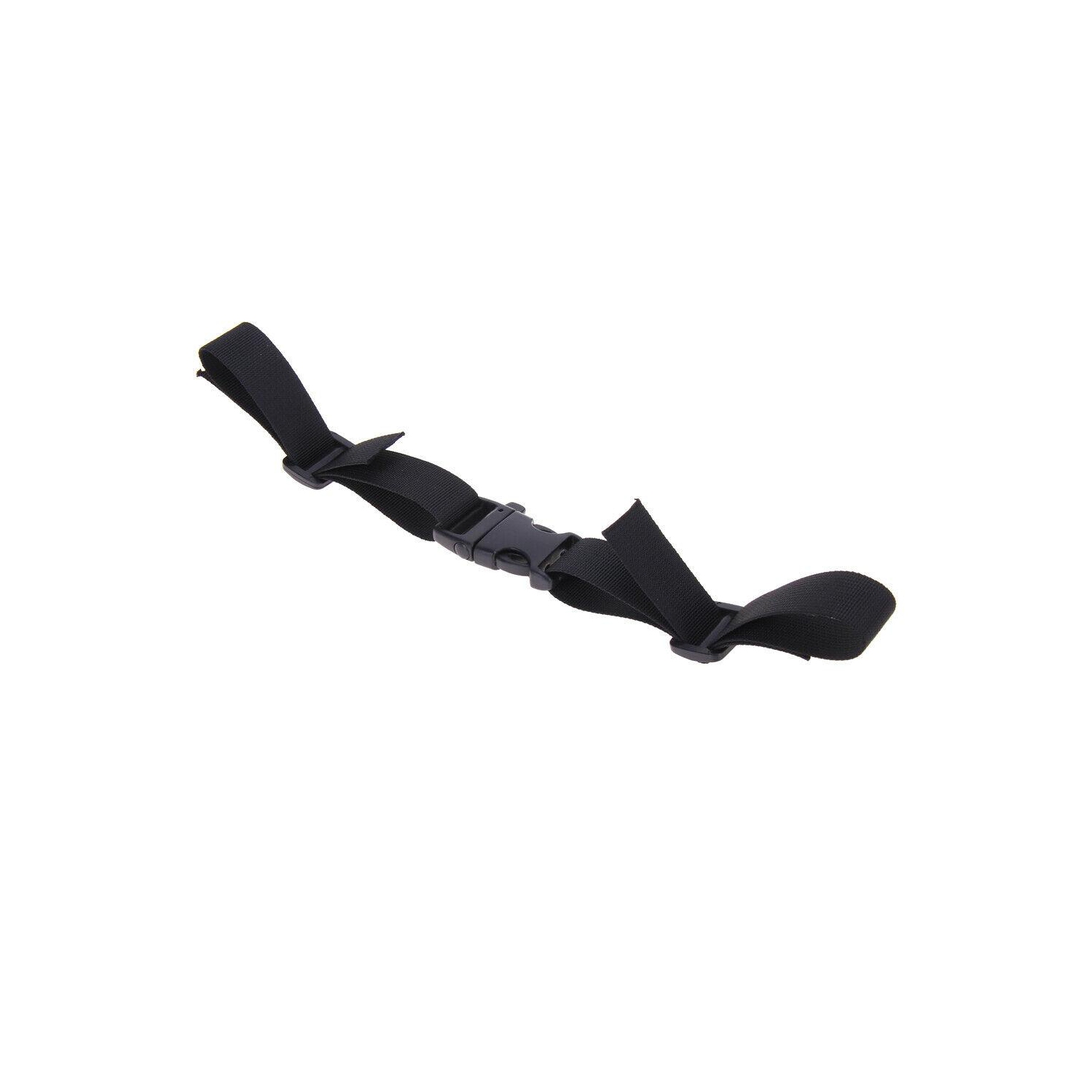 Adjustable Nylon Webbing Sternum Strap Backpack Chest Harness with Whistle