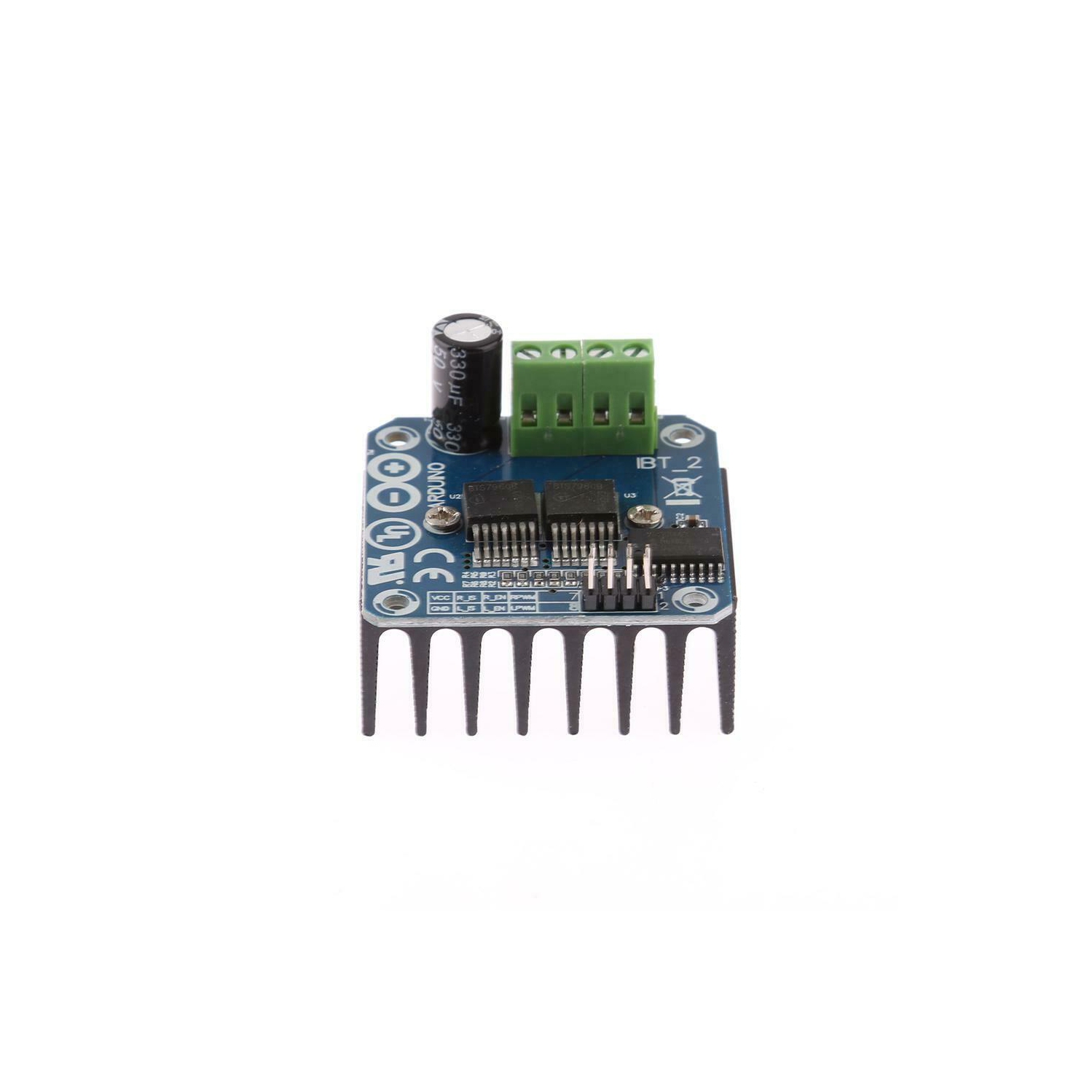 Double BTS7960 High Power Motor Driver Module 43A H-bridge Current Limit
