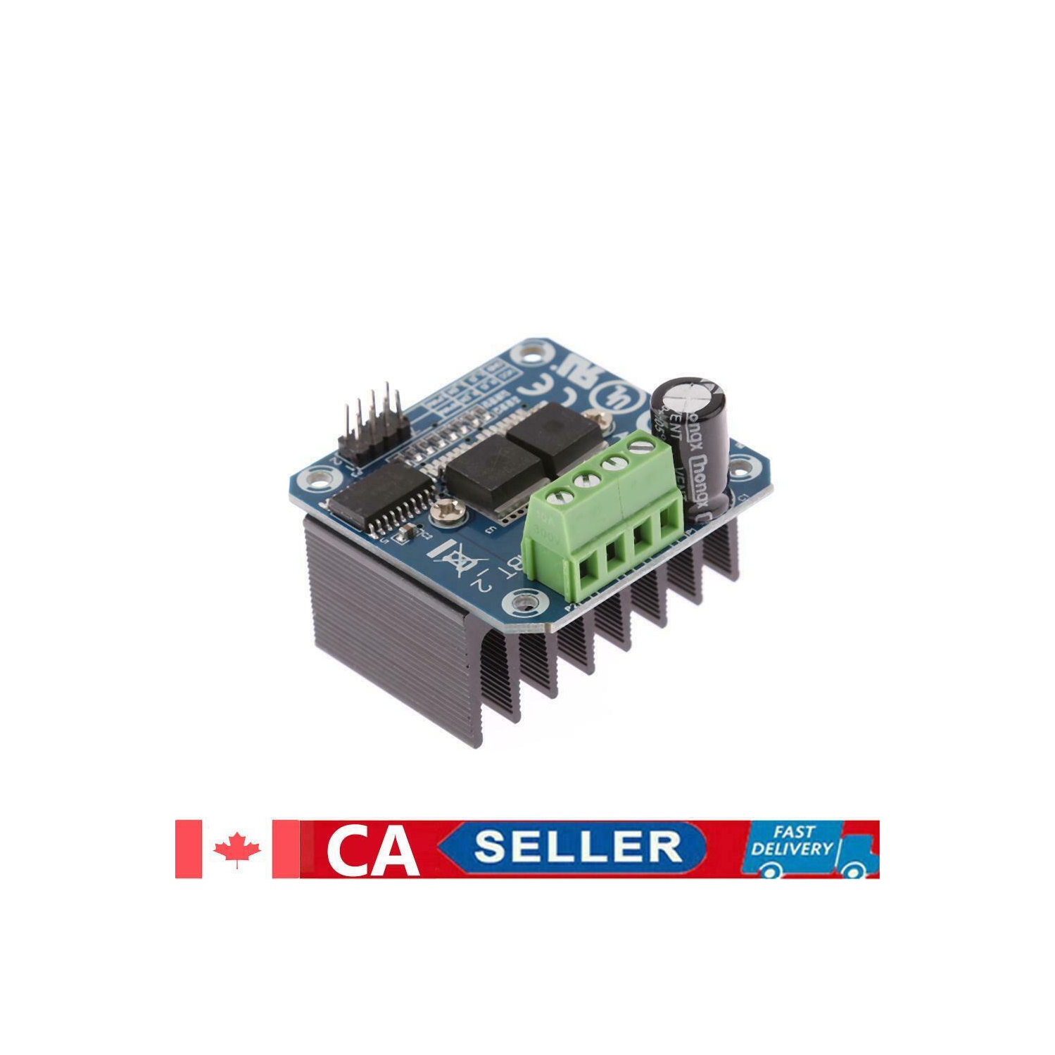 Double BTS7960 High Power Motor Driver Module 43A H-bridge Current Limit