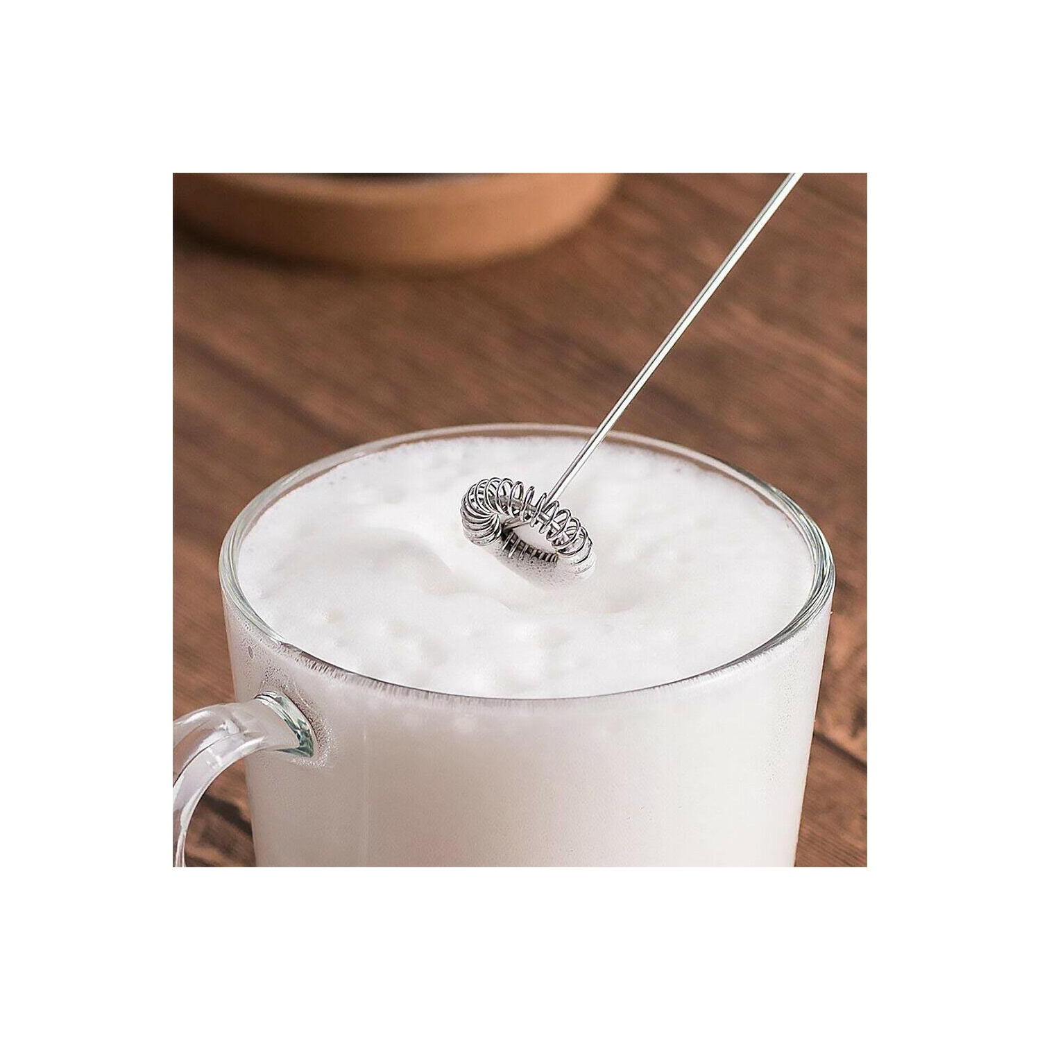 Handheld Electric Egg Beater Milk Drink Coffee Frother Foamer Whisk Mixer