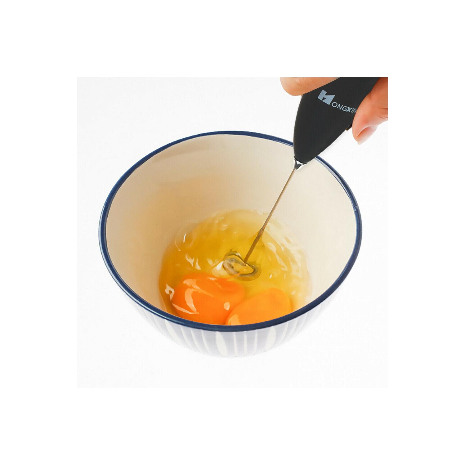 Handheld Electric Egg Beater Milk Drink Coffee Frother Foamer Whisk Mixer